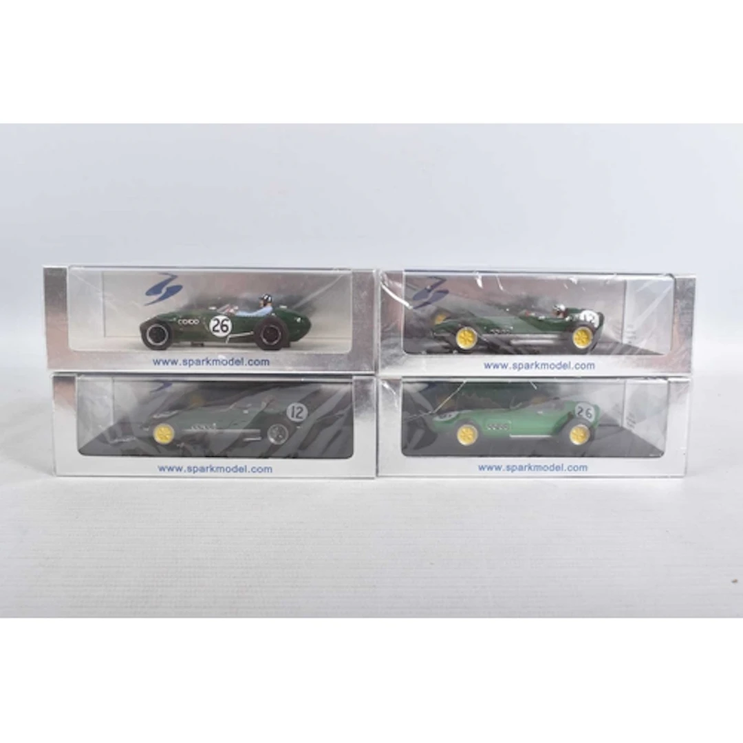FOUR BOXED SEALED MINIMAX SPARK MODEL VEHICLES, to include a...