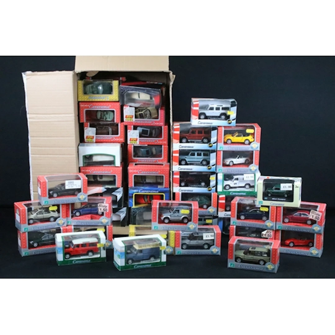 Around 50 boxed Cararama diecast models, mainly various car ...