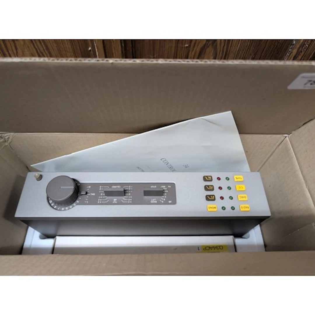 Boxed Quad control unit 34 preamplifier.