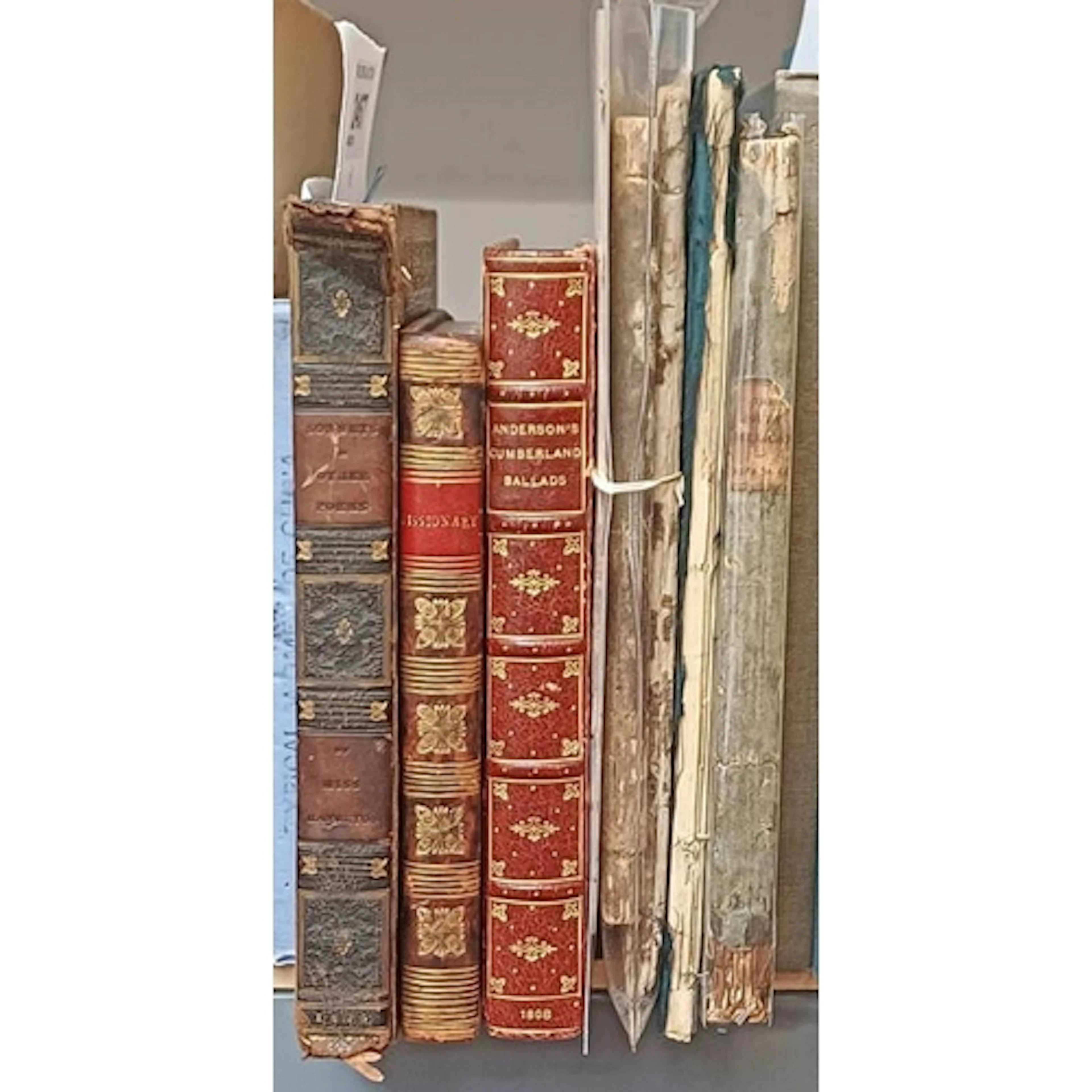 POETRY: BALLADS IN THE CUMBERLAND DIALECT CHIEFLY BY R. ANDE...