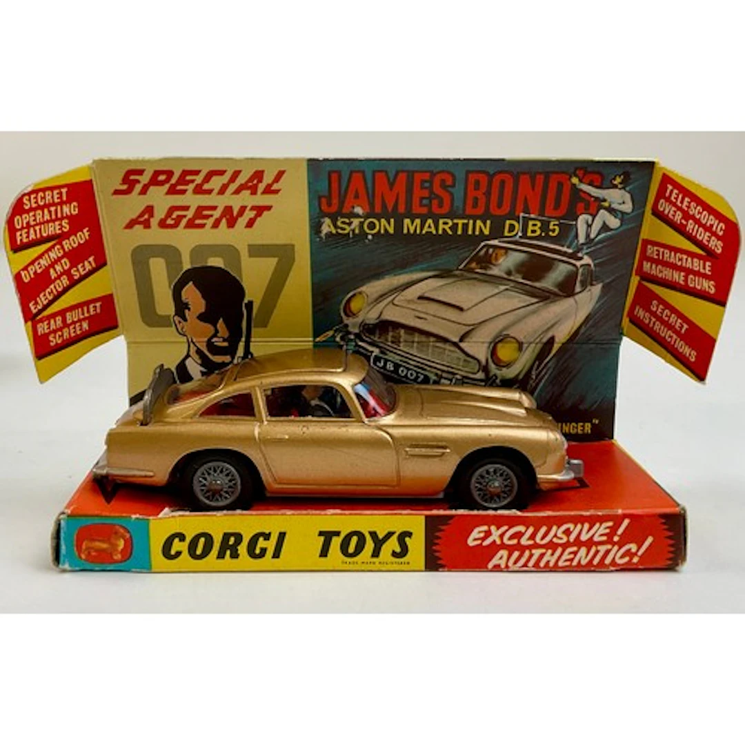 A Corgi die-cast scale model, James Bond Aston Martin DB5, f...
