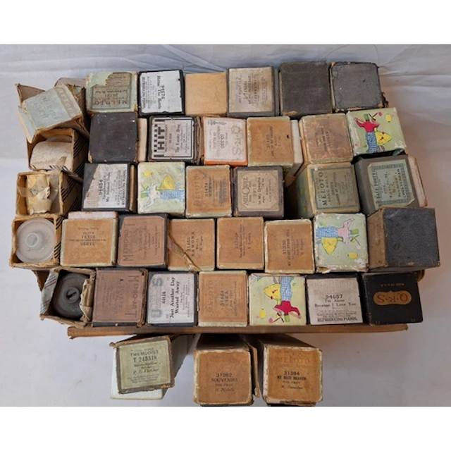 Vintage Pianola Rolls (1 Box)