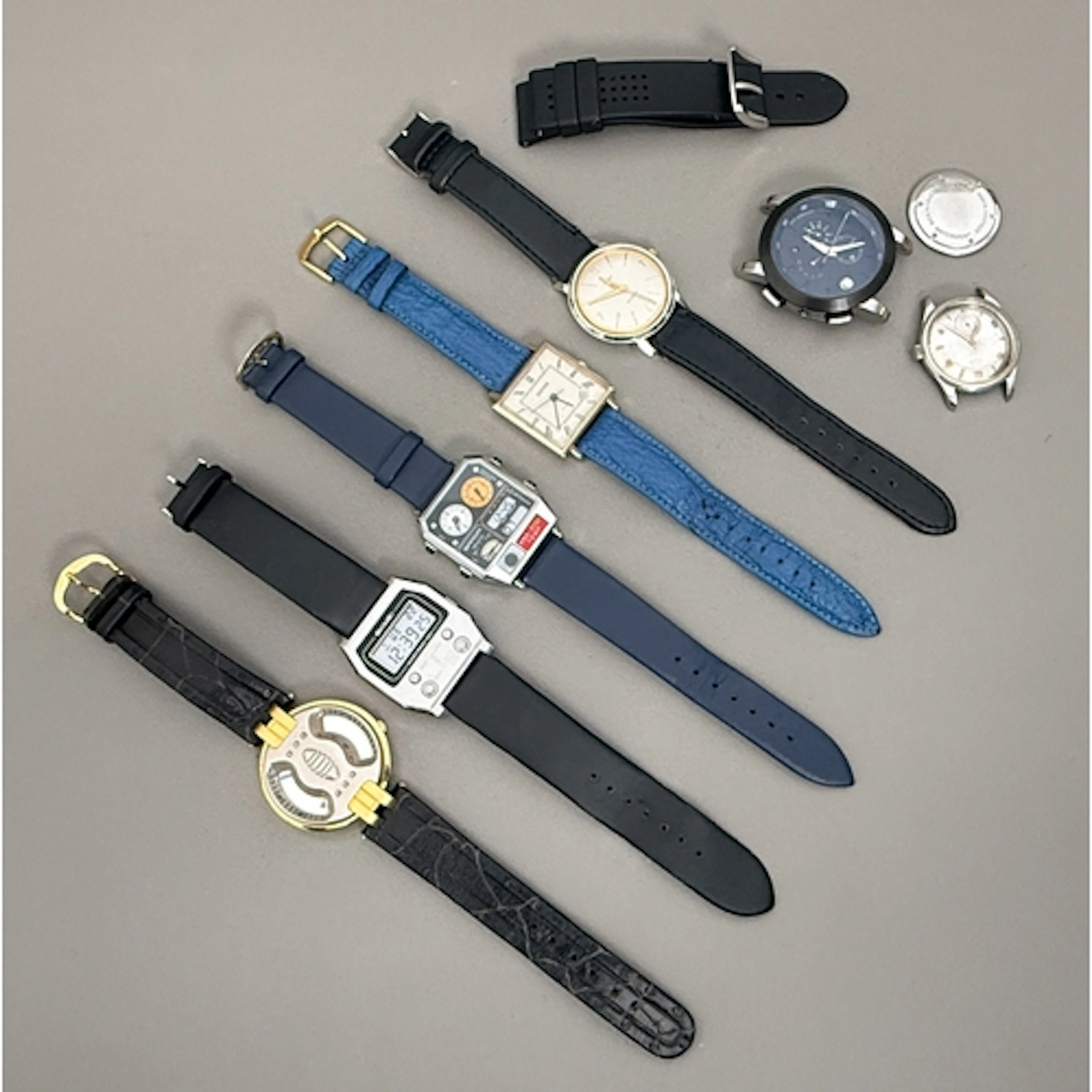 A group of wrist watches - to include a Cyma Watersport wat...