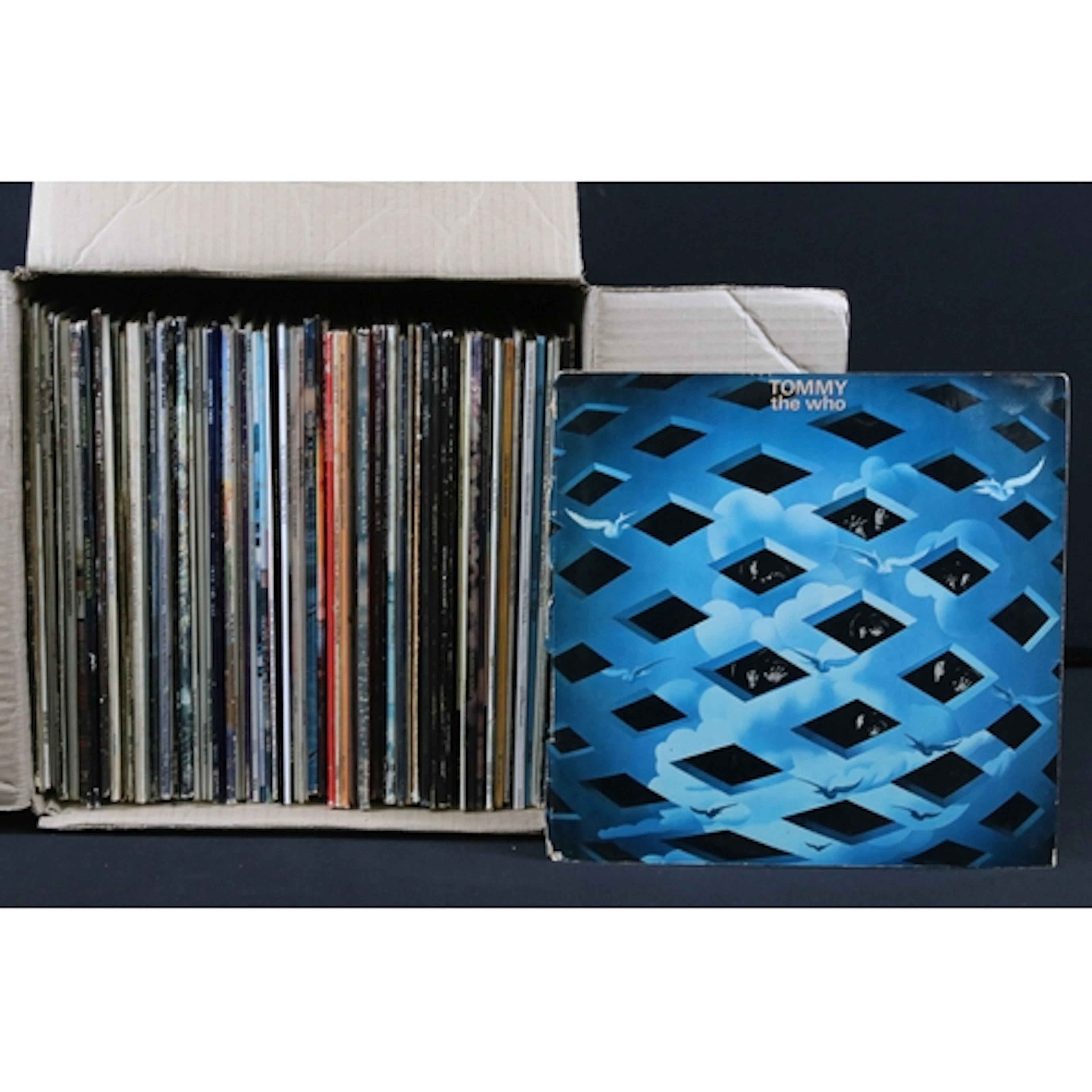 Vinyl - Over 80 Rock & Pop LPs featuring foreign pressings t...
