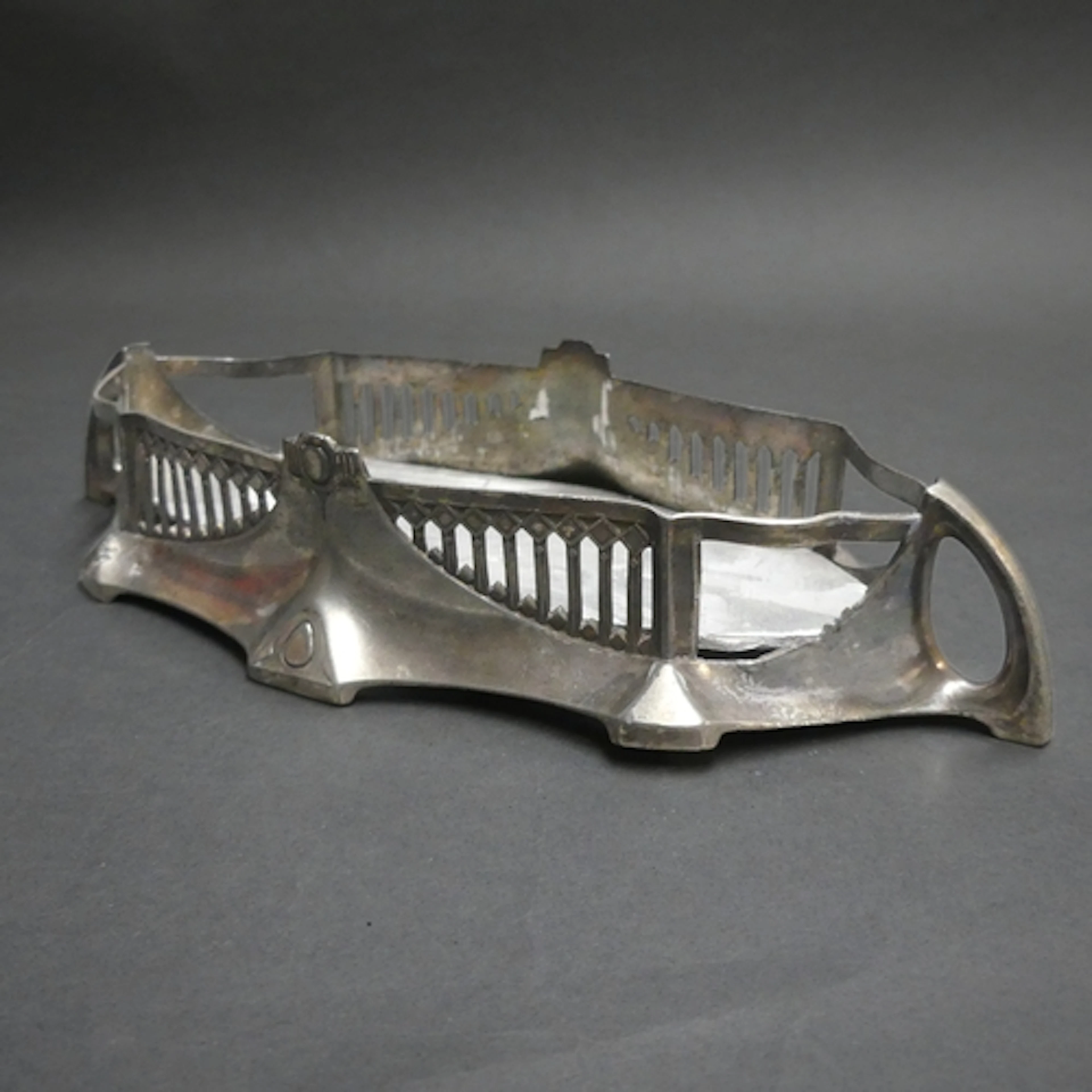 WMF - An Art Nouveau silver plated Brittania metal twin hand...