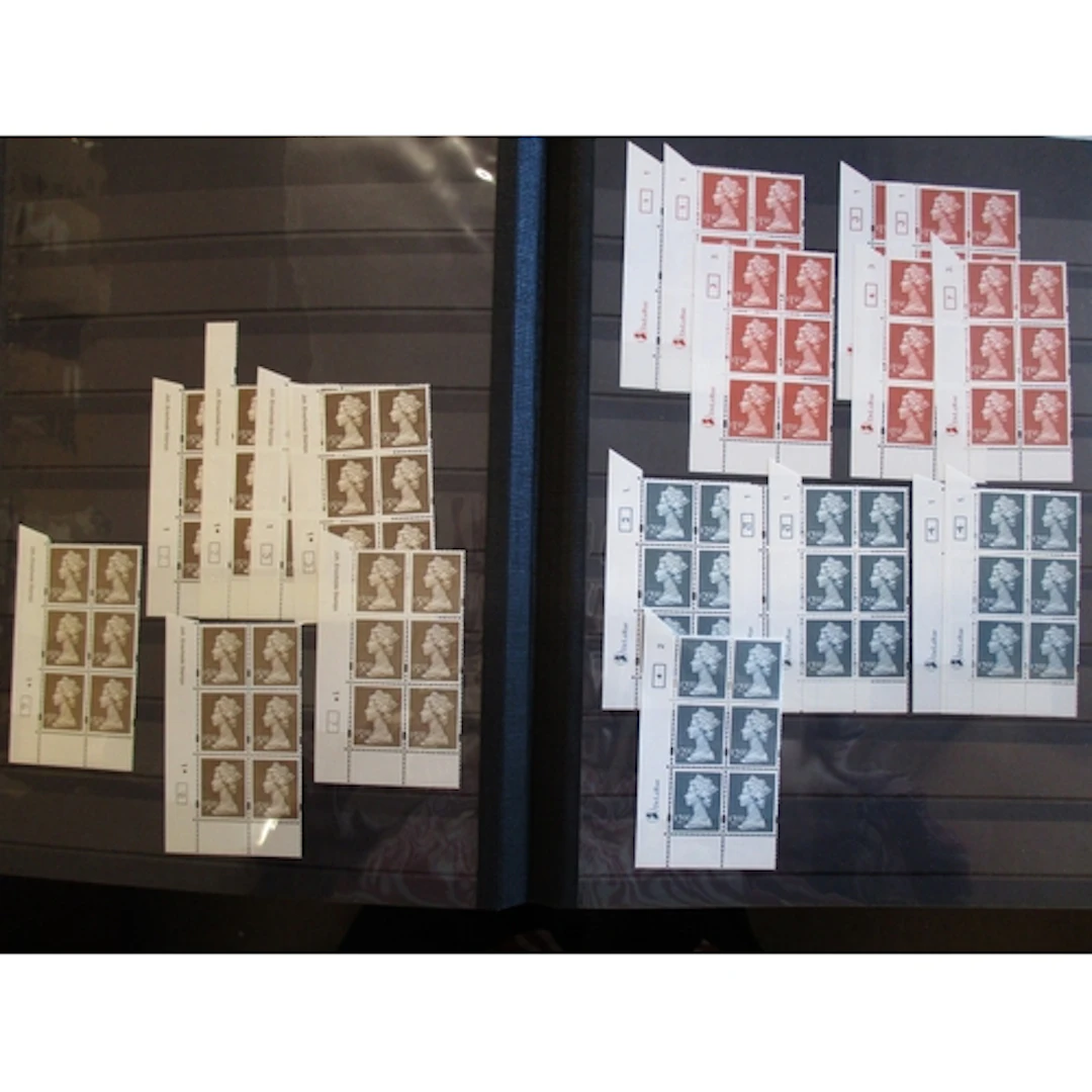 A significant collection of decimal Machins all in cyclinder...