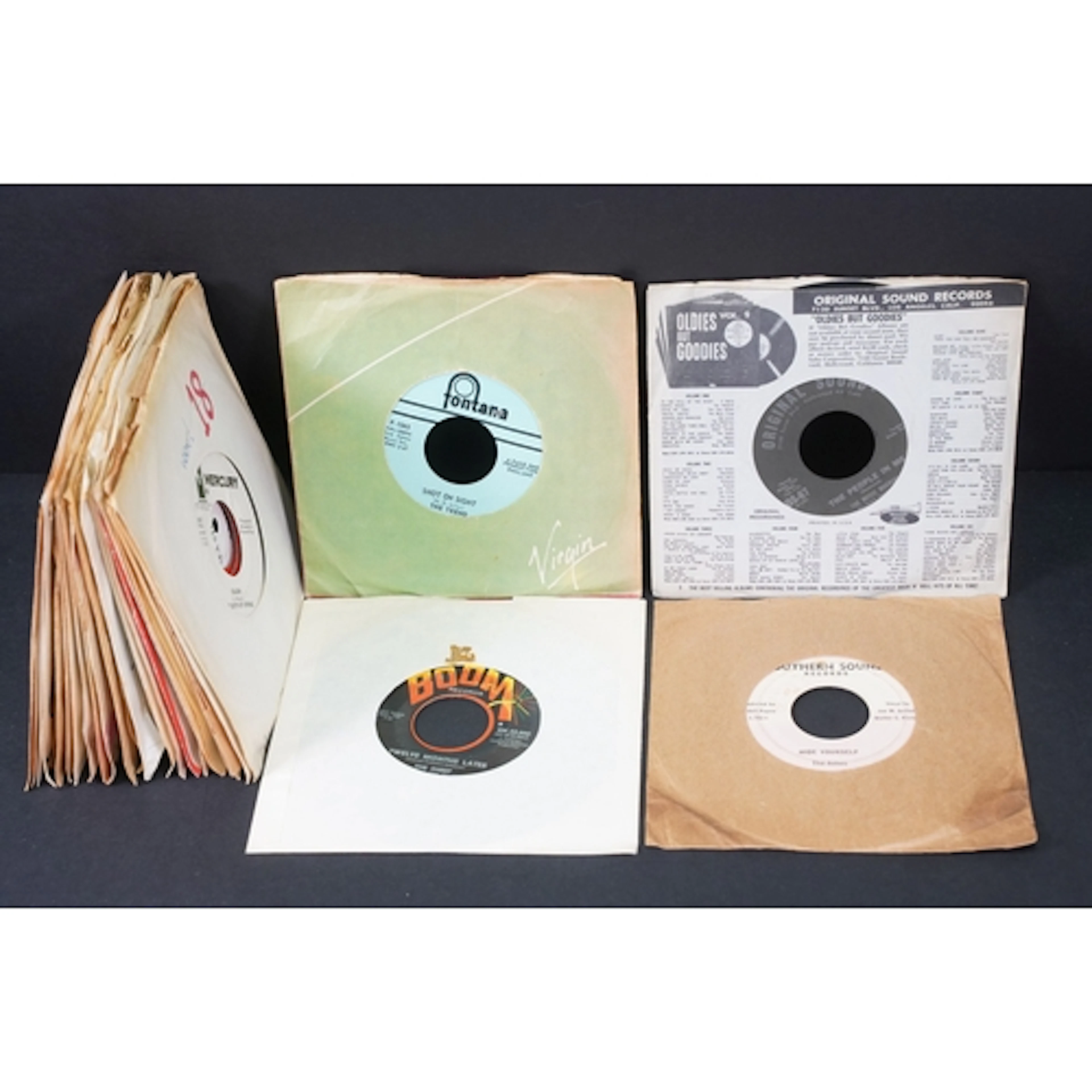 Vinyl - 29 Garage Rock / Psych US pressing 7” singles includ...