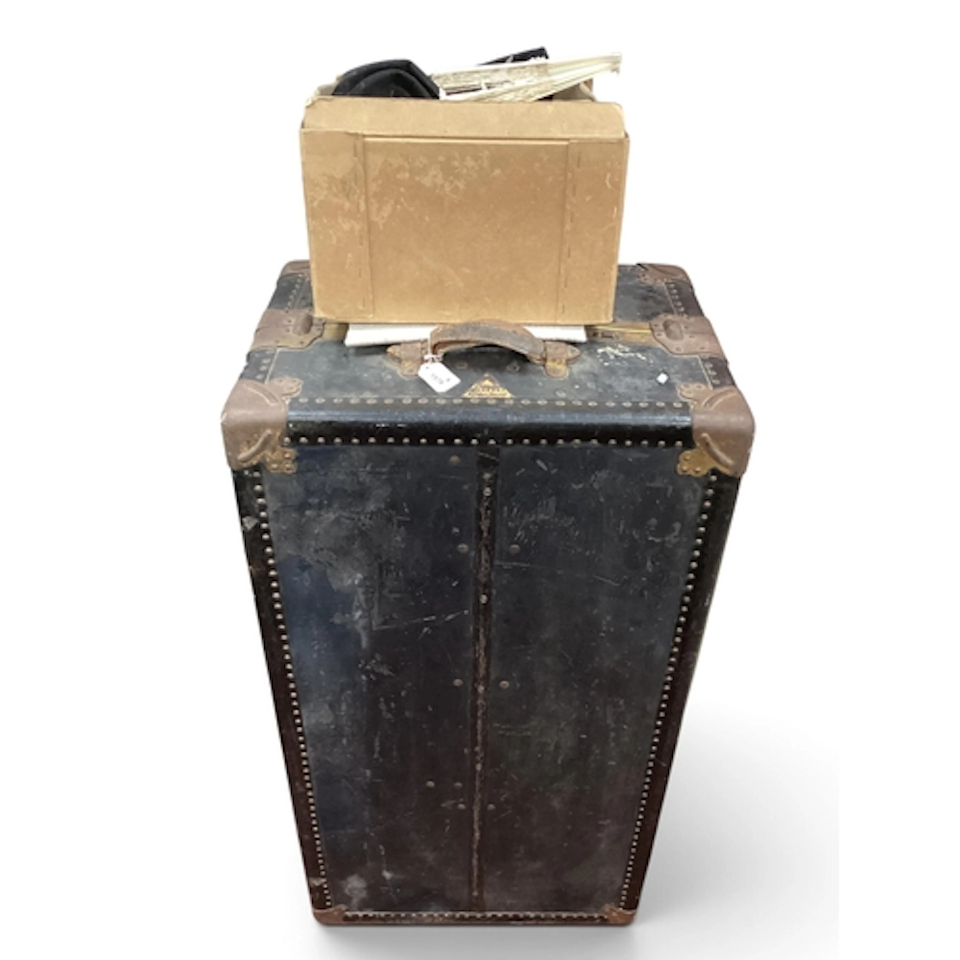 An American early 20th century Mendel-Drucker wardrobe steam...
