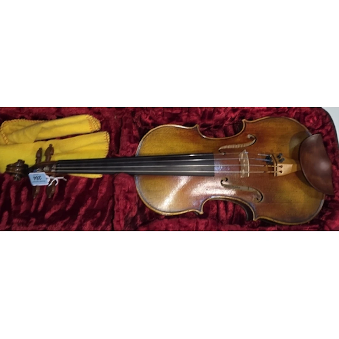 A modern VIOLIN, a Stradivarius copy by Ma Zhibin Workshop, ...