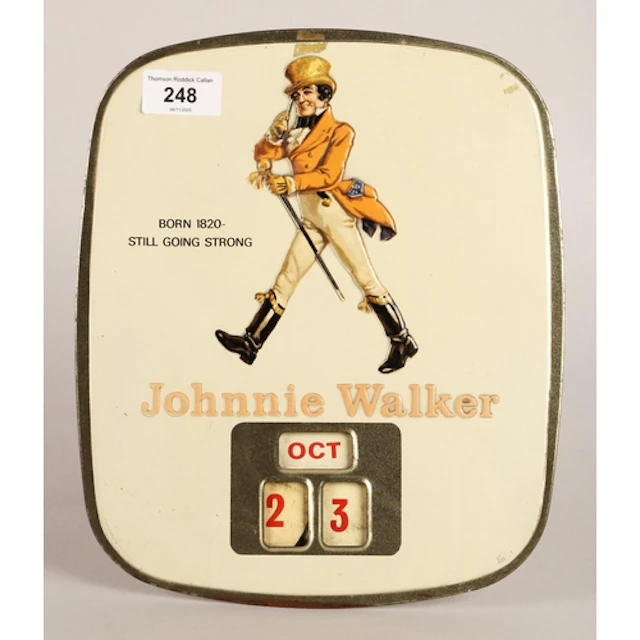 Johnnie Walker perpetual calendar