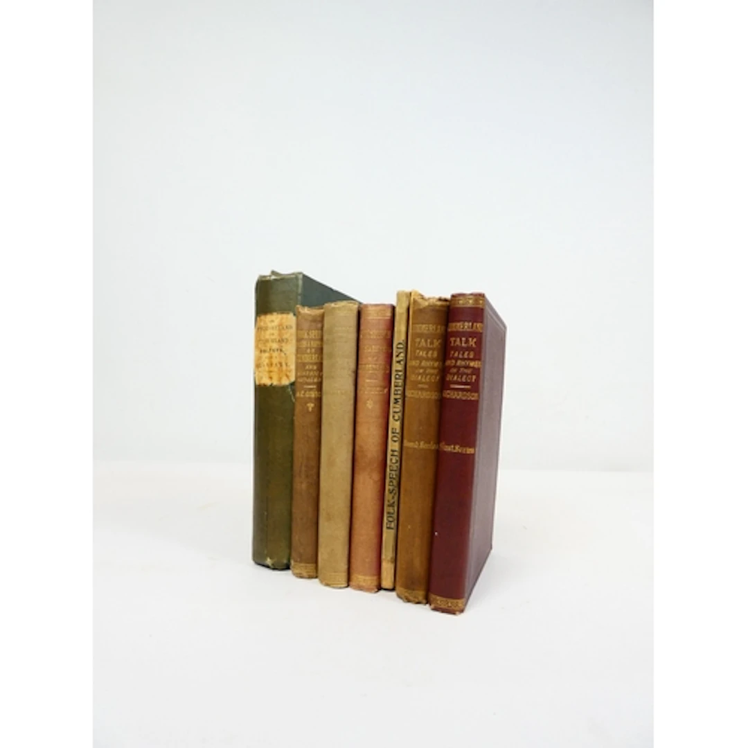 Cumbria Folk-Speech & Dialect. 7 various vols....