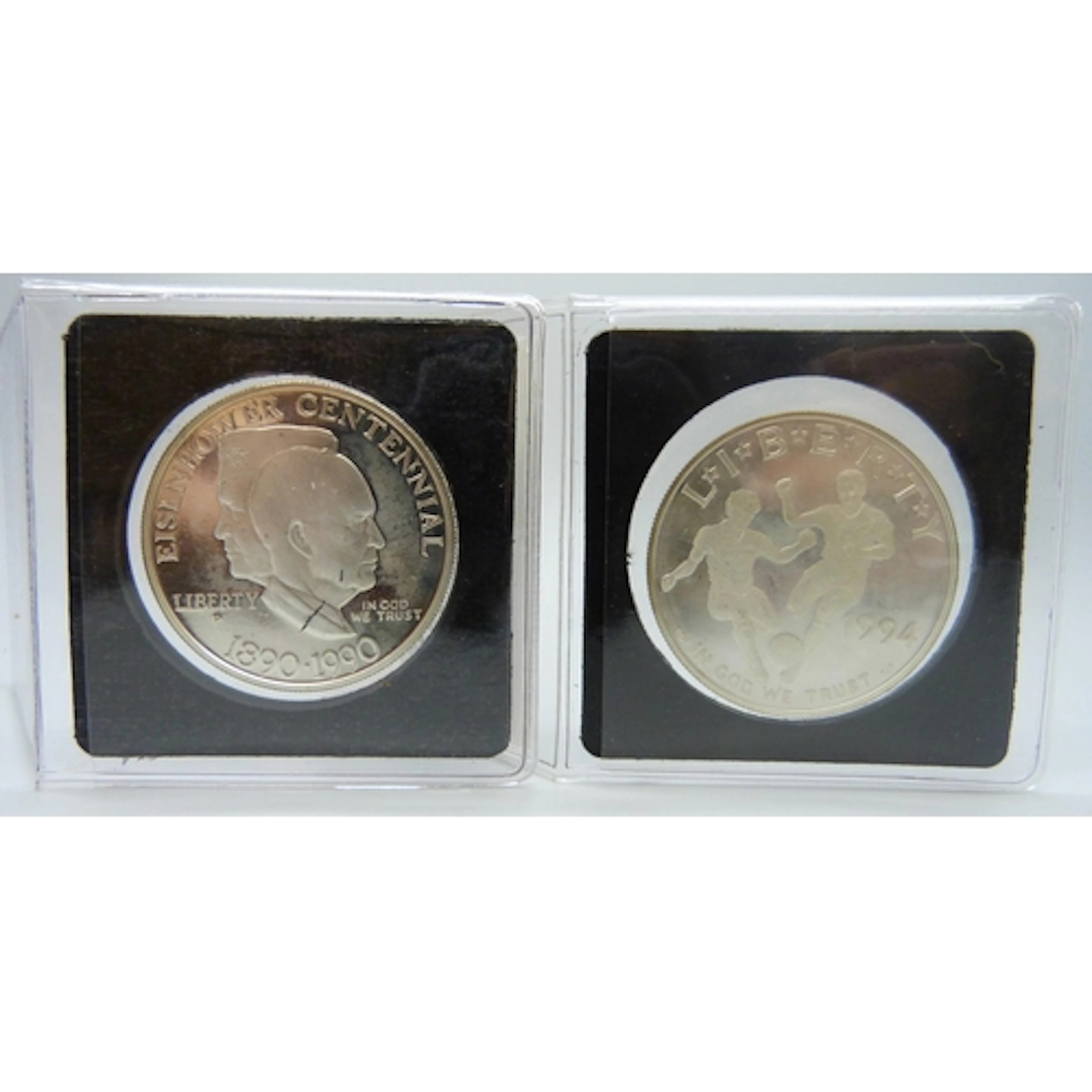 Franklin Mint coins - A World Cup 1994 commemorative silver ...