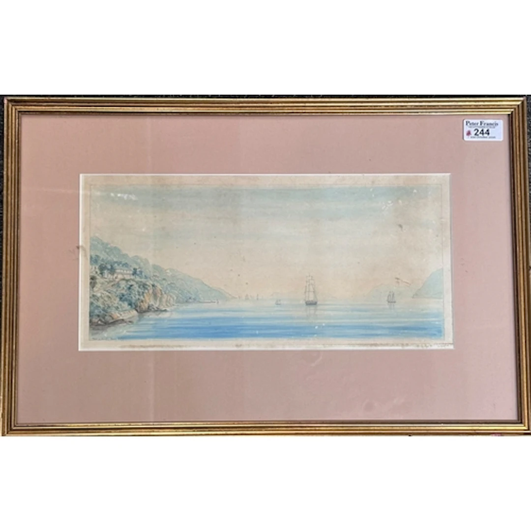 British School (19th century), Tan Y Coed, with the Menai St...