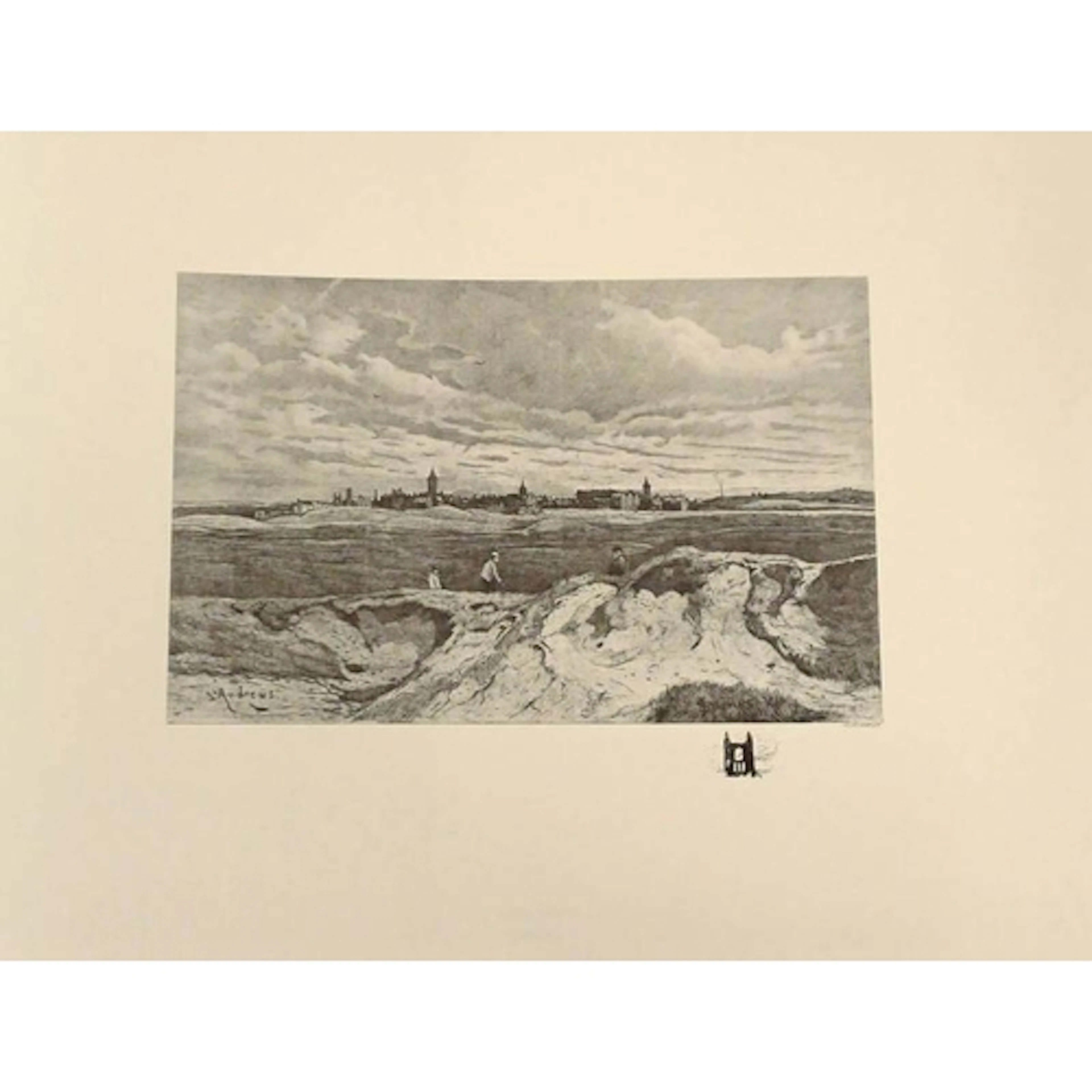 A ROUND OF THE LINKS, VIEWS OF THE GOLF GREENS OF SCOTLAND E...