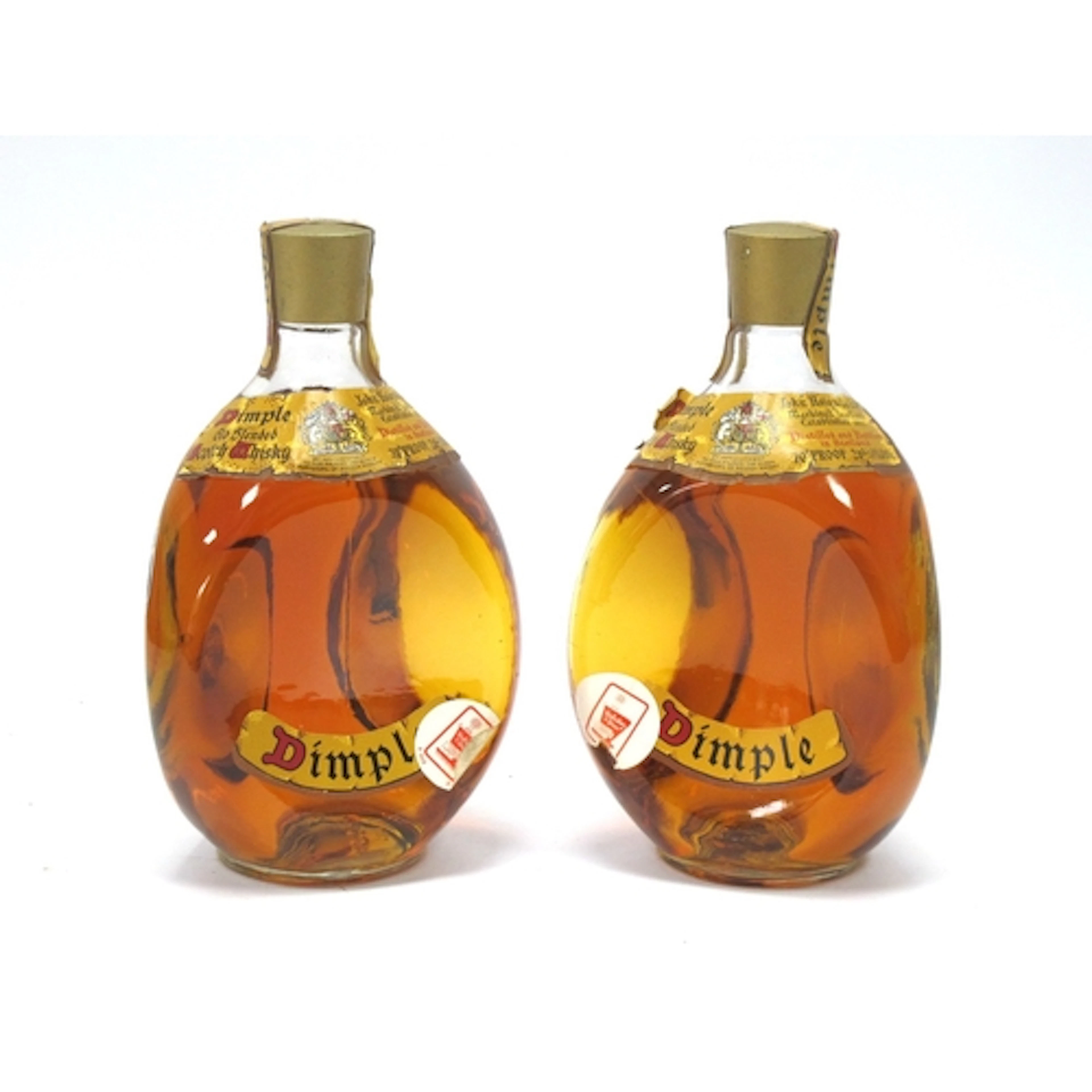 Whisky - Two Bottles of Haig Scotch Whisky Dimple, 70d proof...