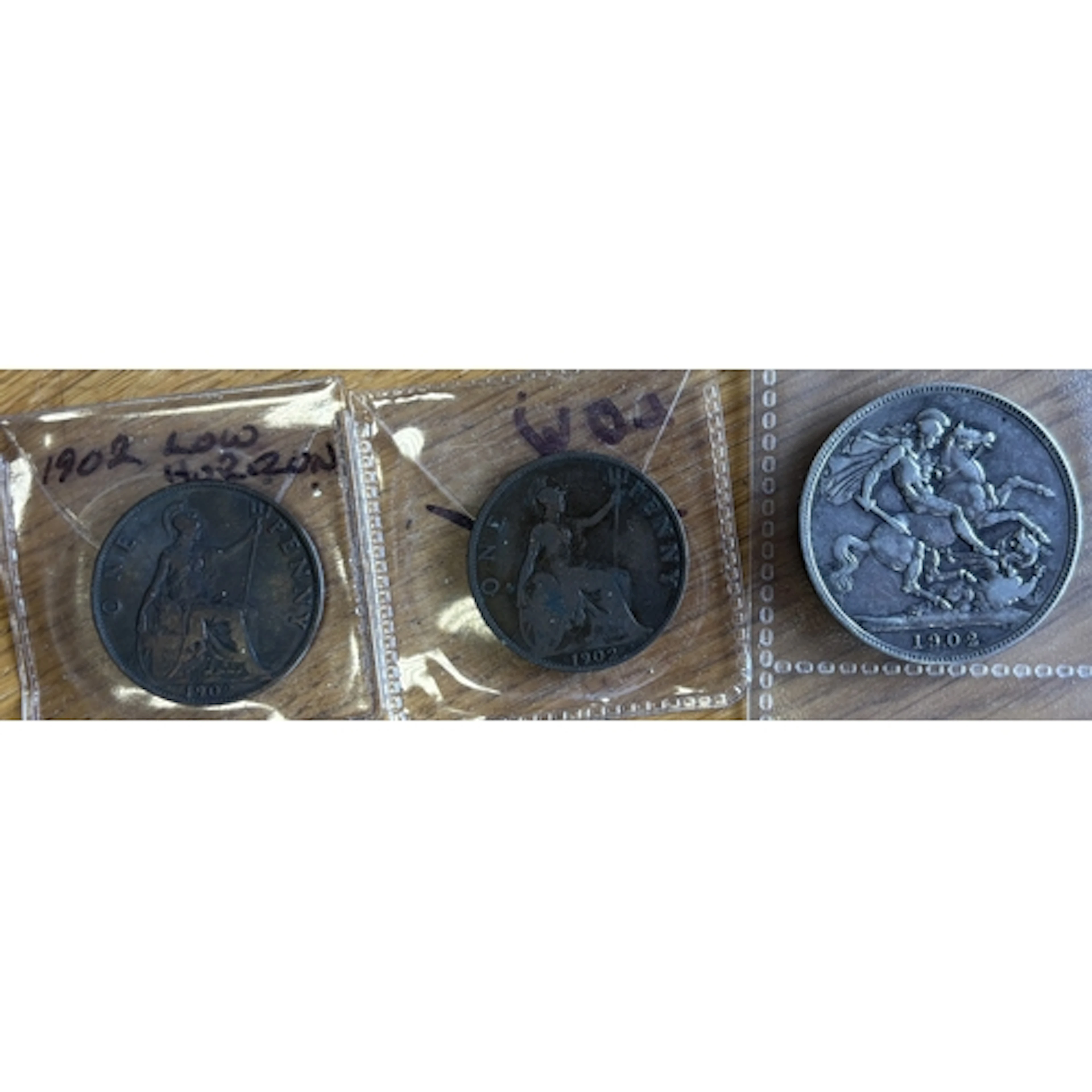 Collection of Queen Victoria to King George VI pre decimal i...