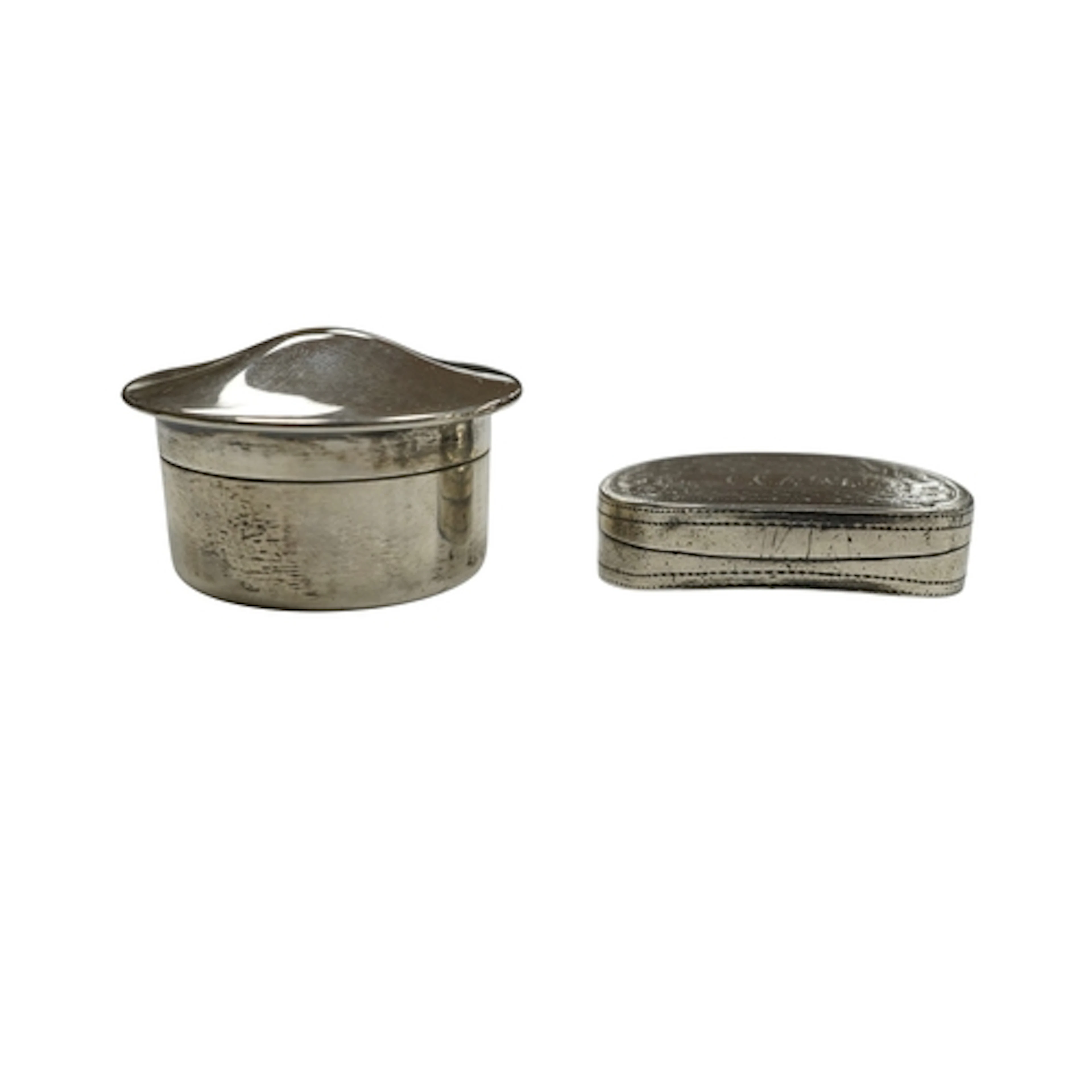 A George III silver ovoid vinaigrette by Joseph Wilmore, Bir...