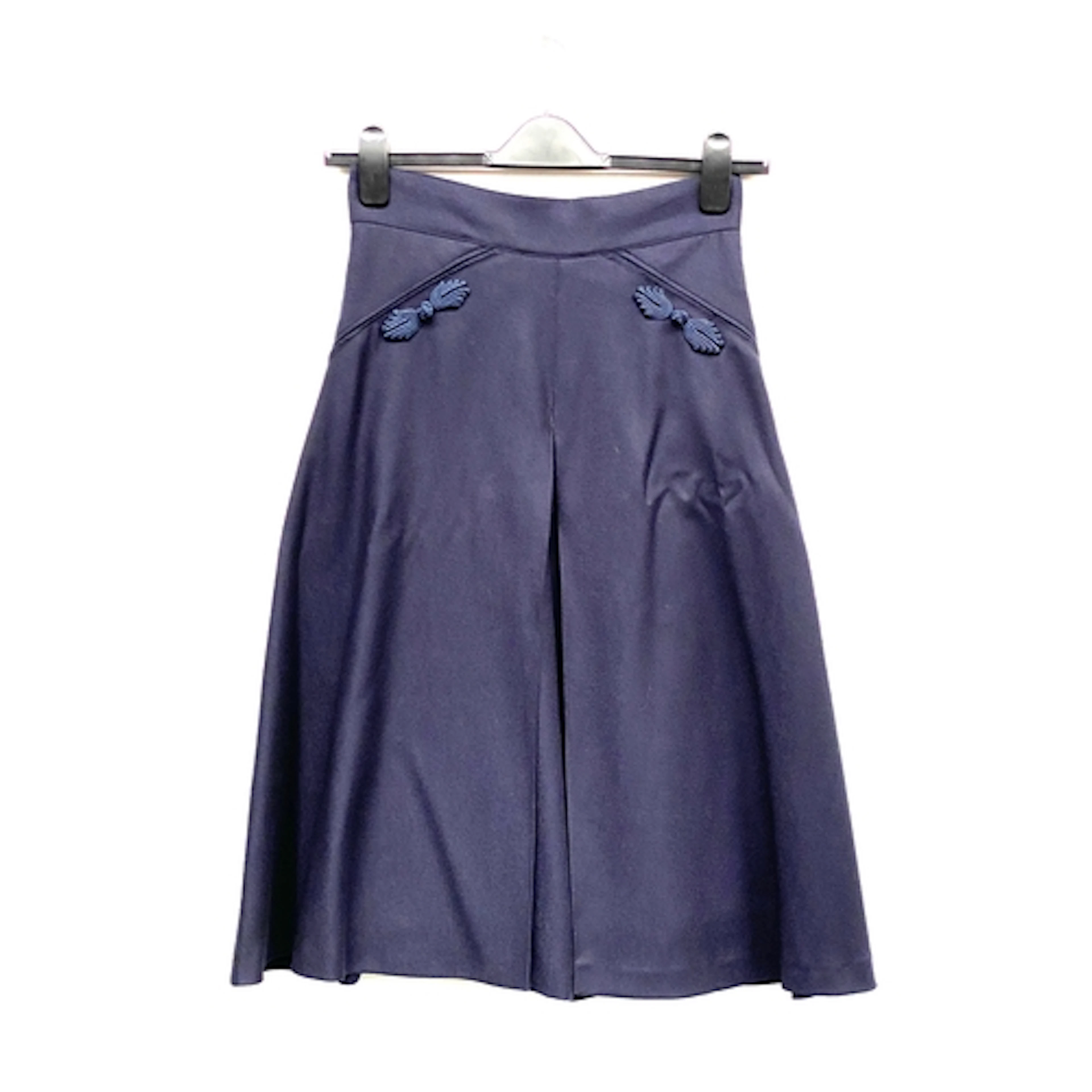 A pair of Catherine Prevost culottes, black wool blend with ...