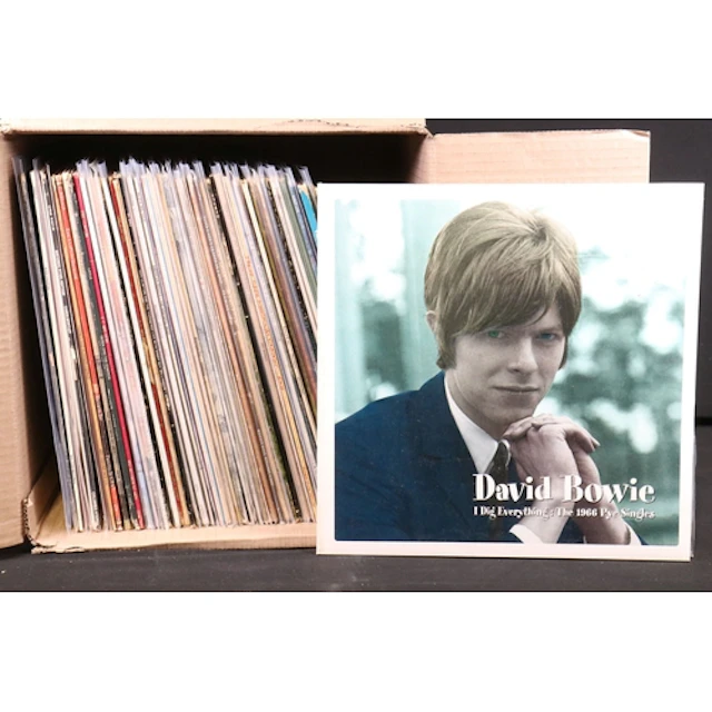 Vinyl - 54 Rock & Pop LPs, 9 12" and 1 10" featuring US pres...