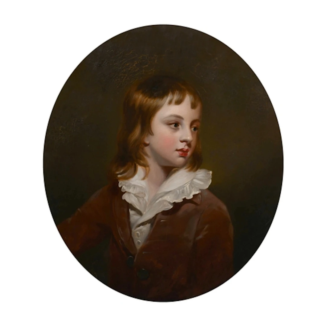 After Joshua Reynolds (1723-1792) British. Portrait of Georg...