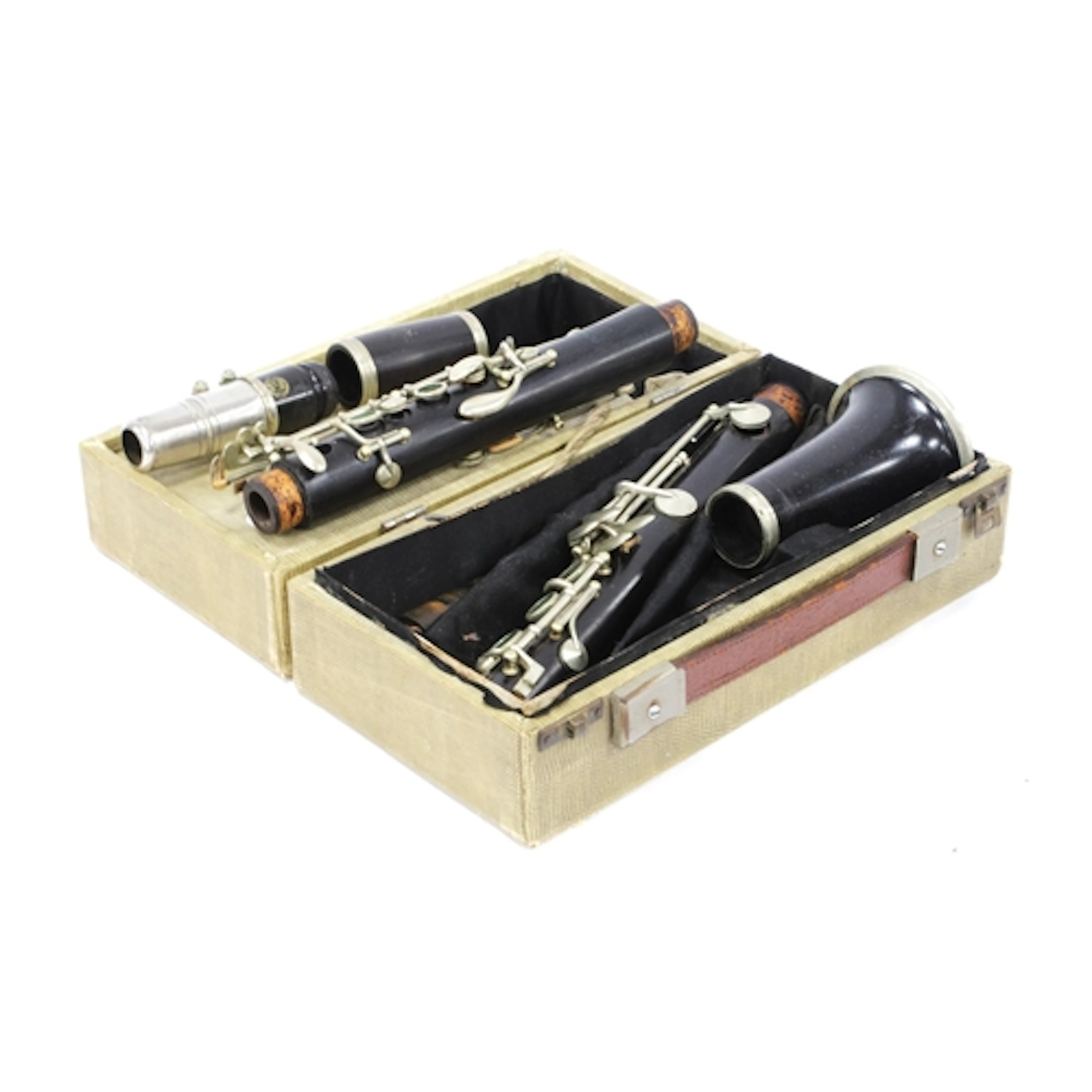 A Selmer Clarinet Body marked 'Selmer London Sterling', mout...