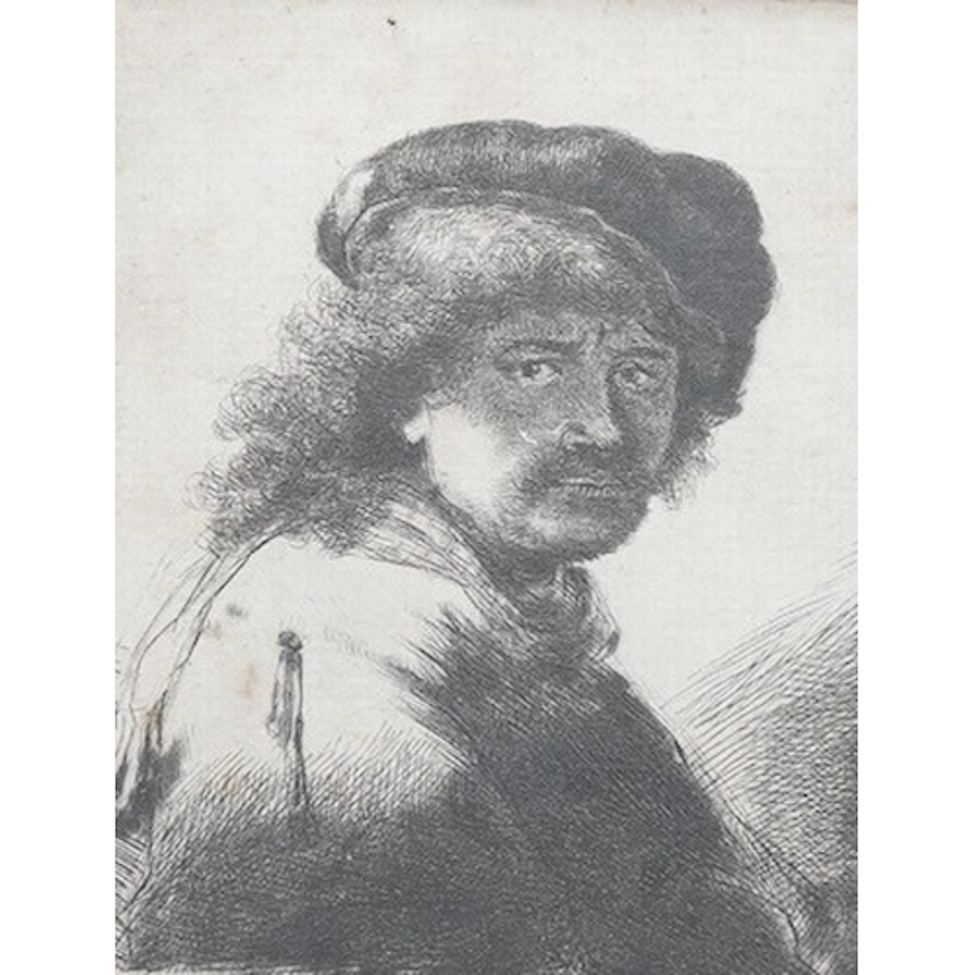 After Rembrandt Hermansz van Rijn (1606-1669), Self portrait...