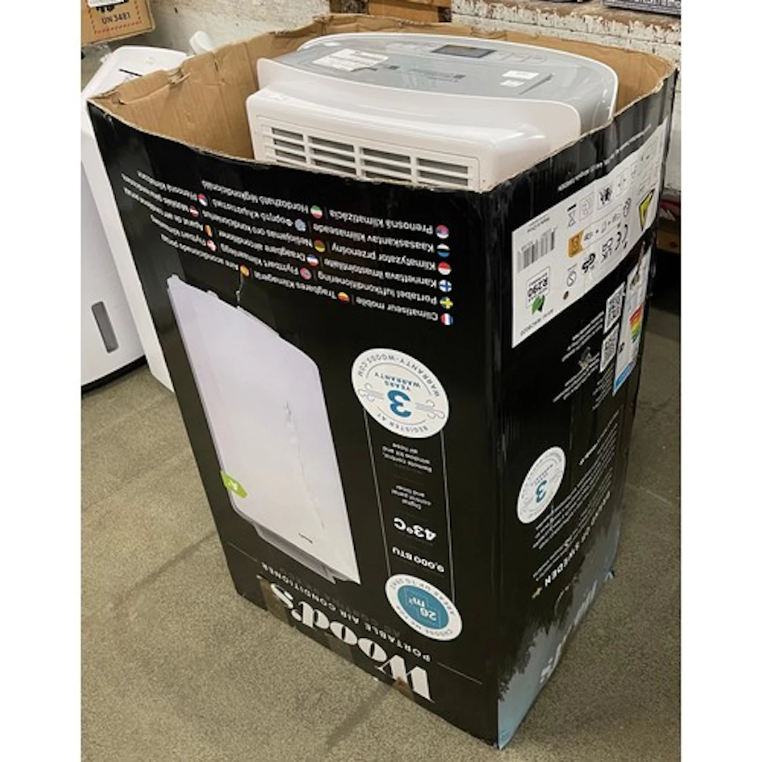 A Woods 9K Cortina air conditioner, original RRP £149.97 (40...