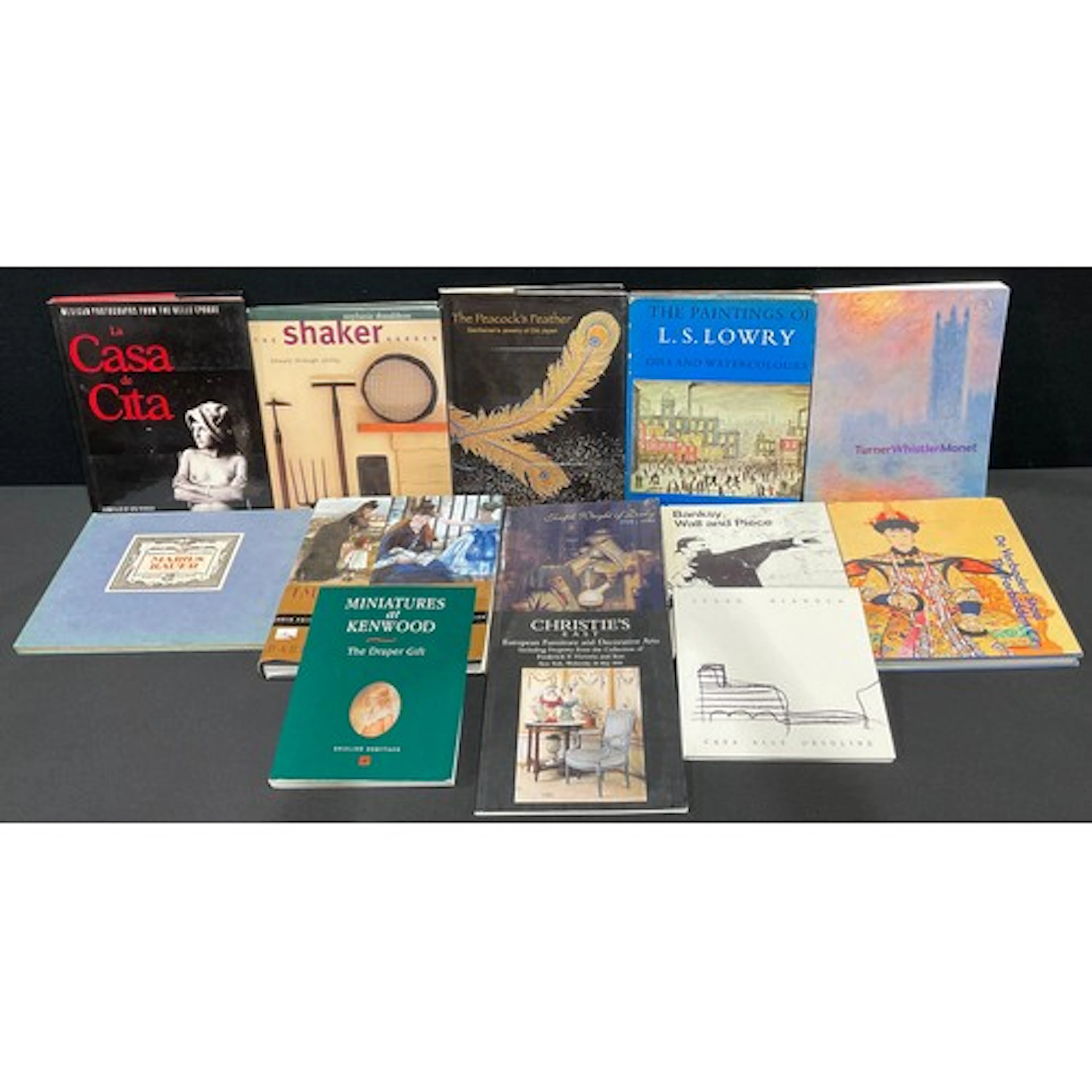 Books – Illustrated art catalogues etc., to include: Vargas ...