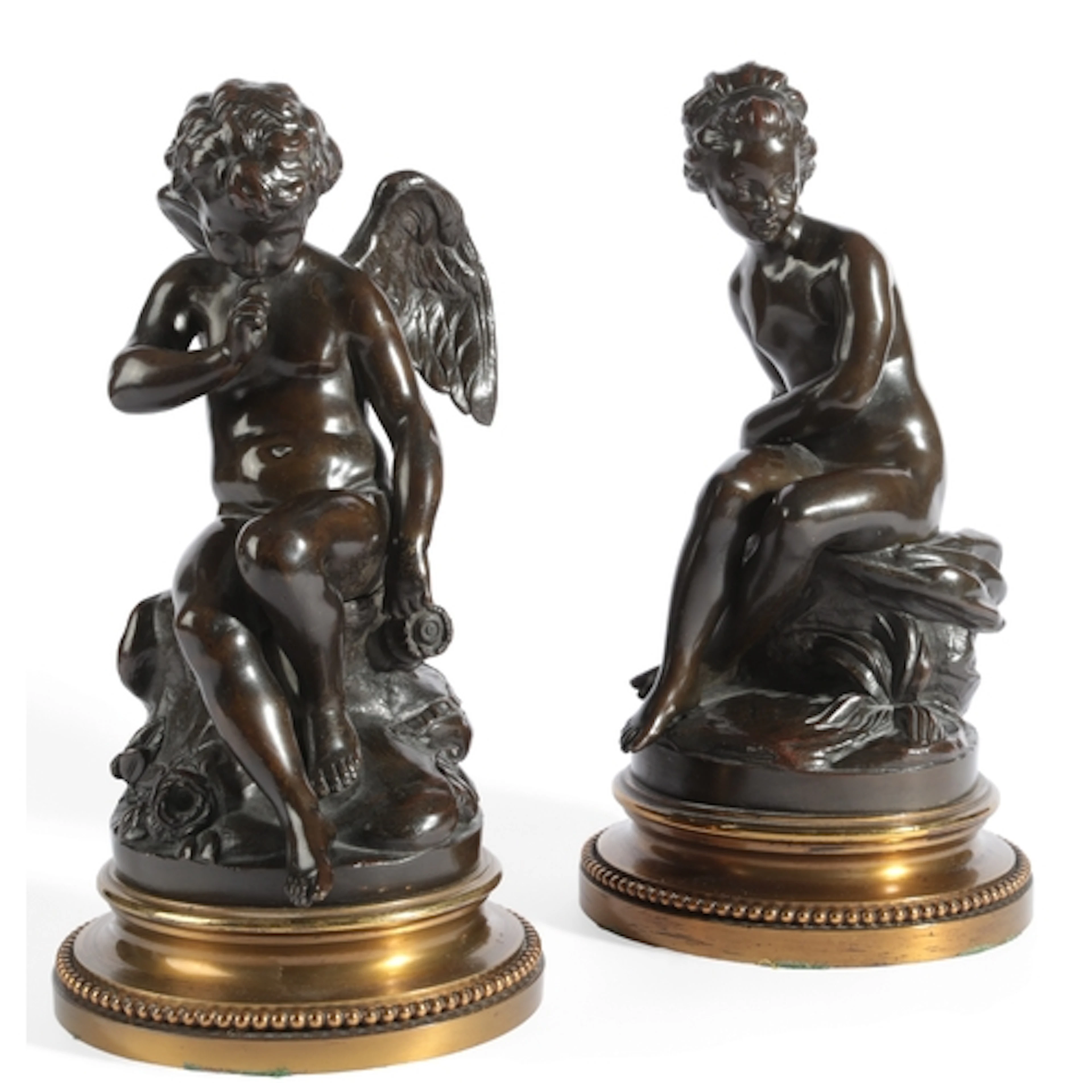 After Etienne Maurice Falconet (French, 1716-1791). A pair o...