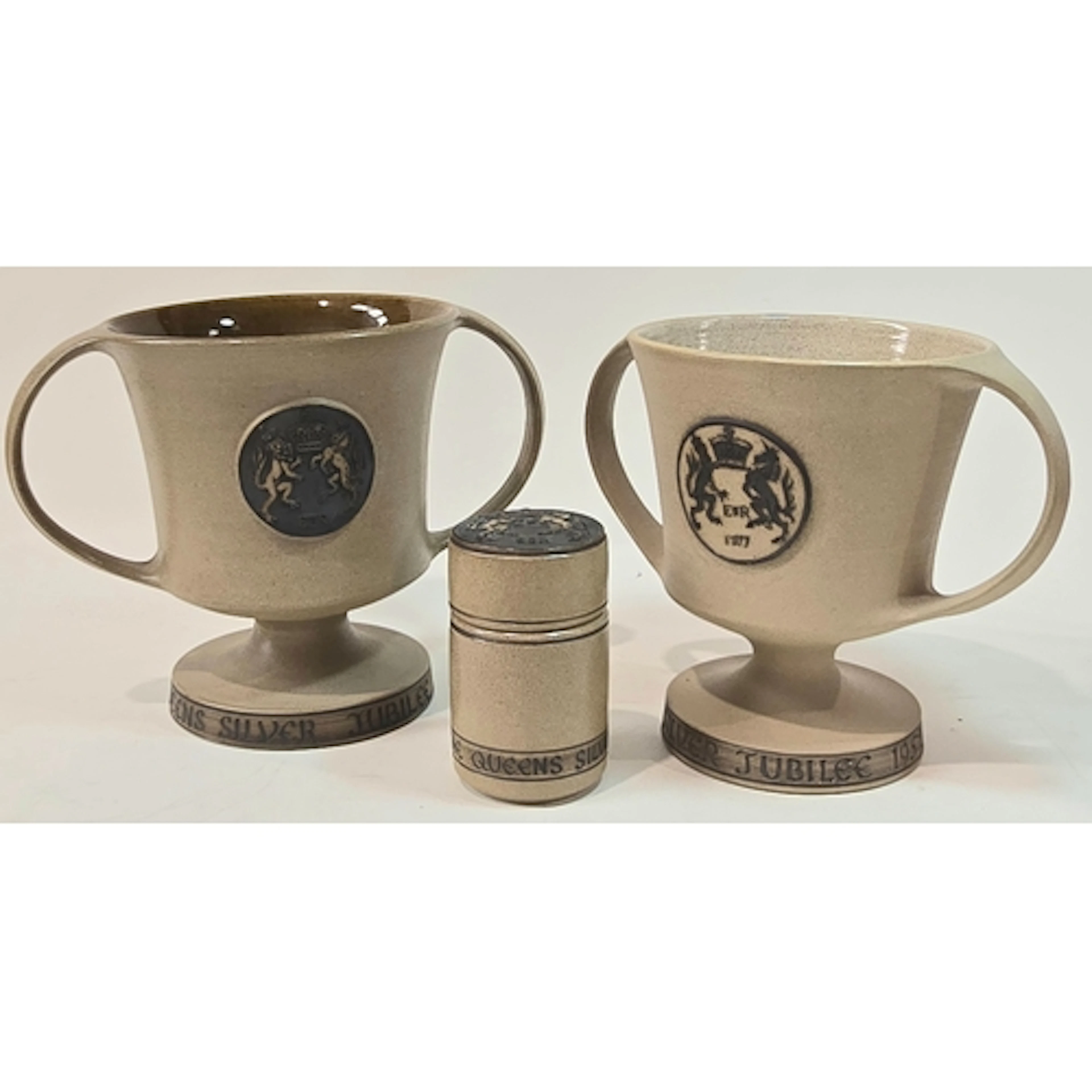 Poole Pottery large Guy Sydenham limited edition Silver Jubi...