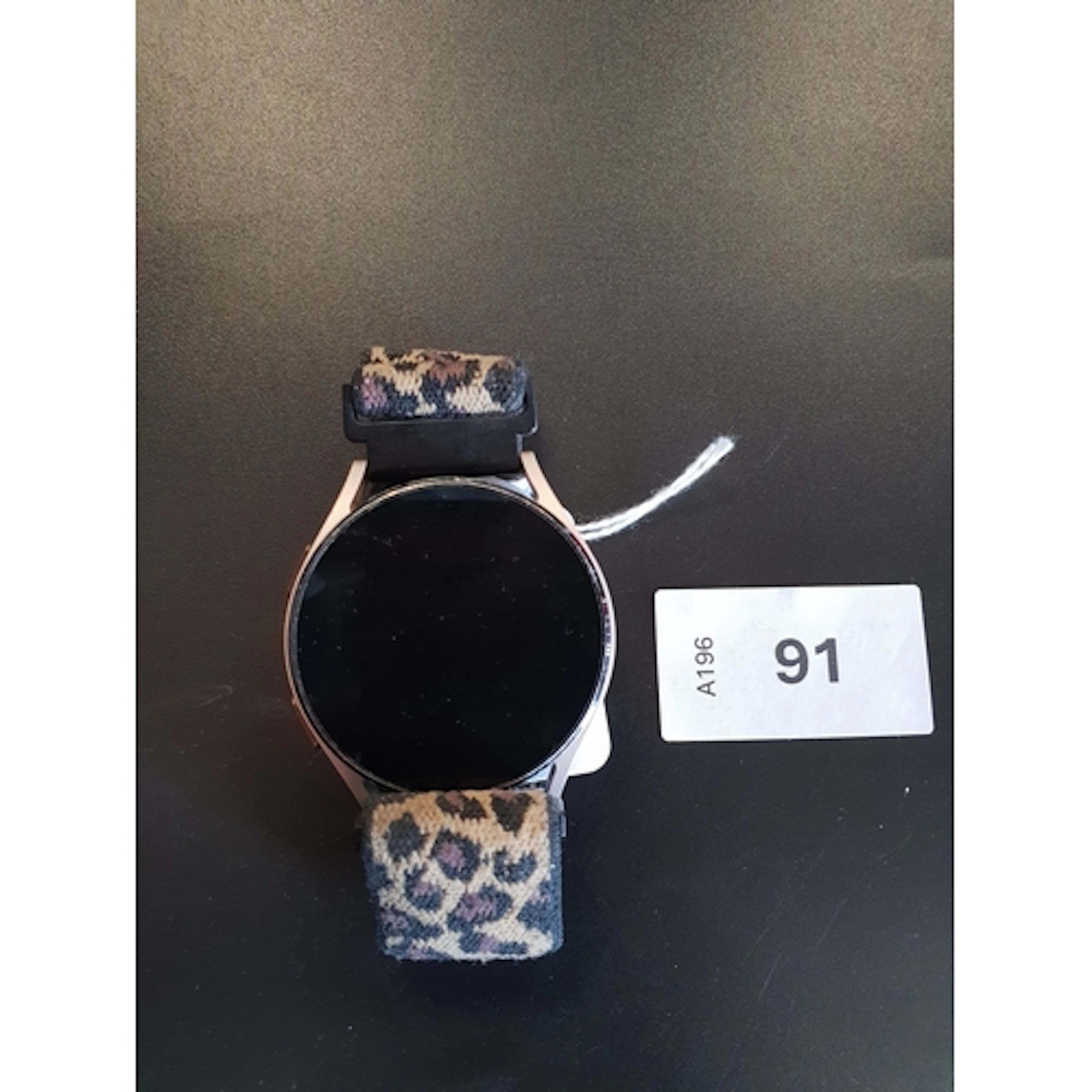 SAMSUNG GALAXY WATCH 4 model SM-R860. S/N:RFAT71JN9EB. wiped...