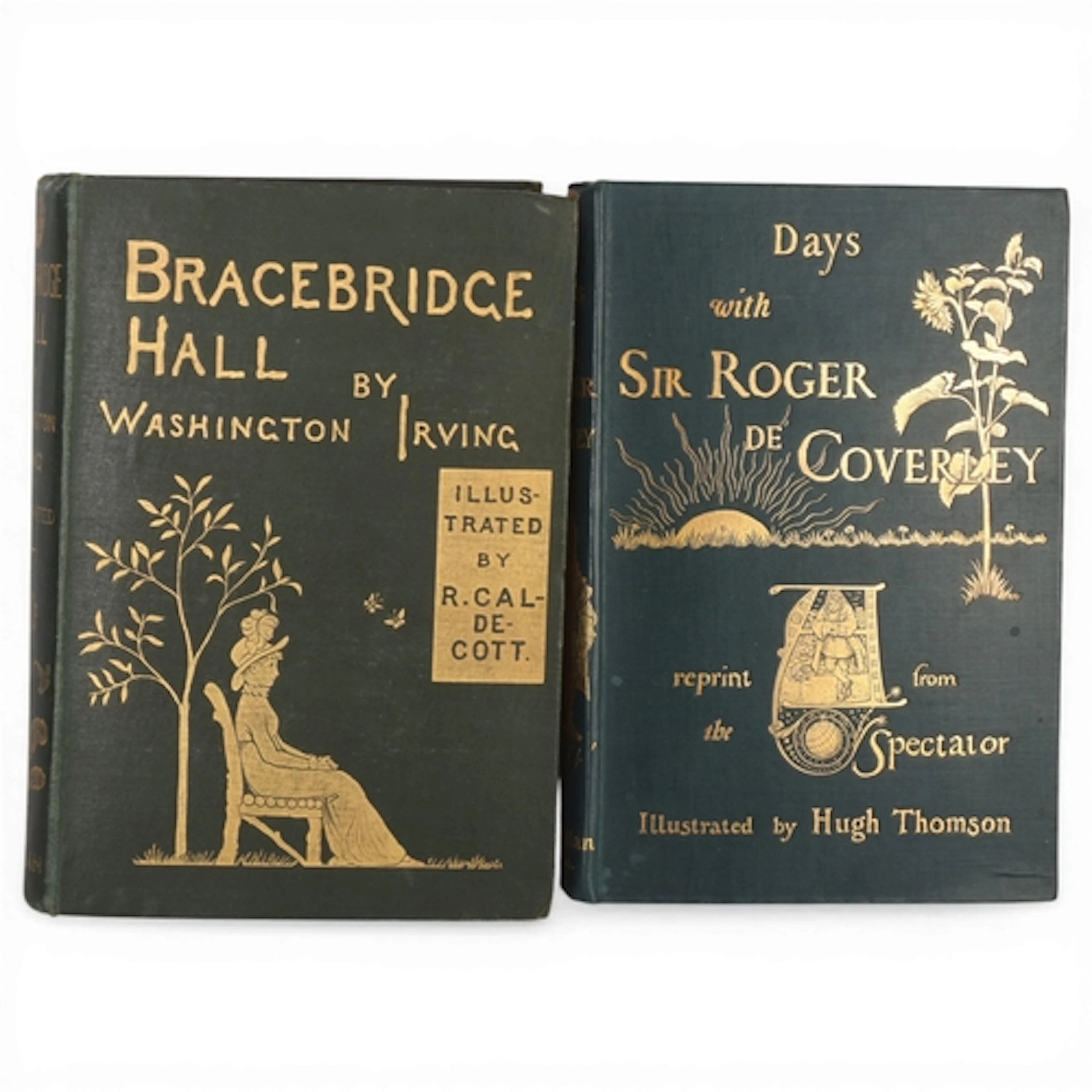 Washington Irving, Bracebridge Hall London, Macmillan and C...