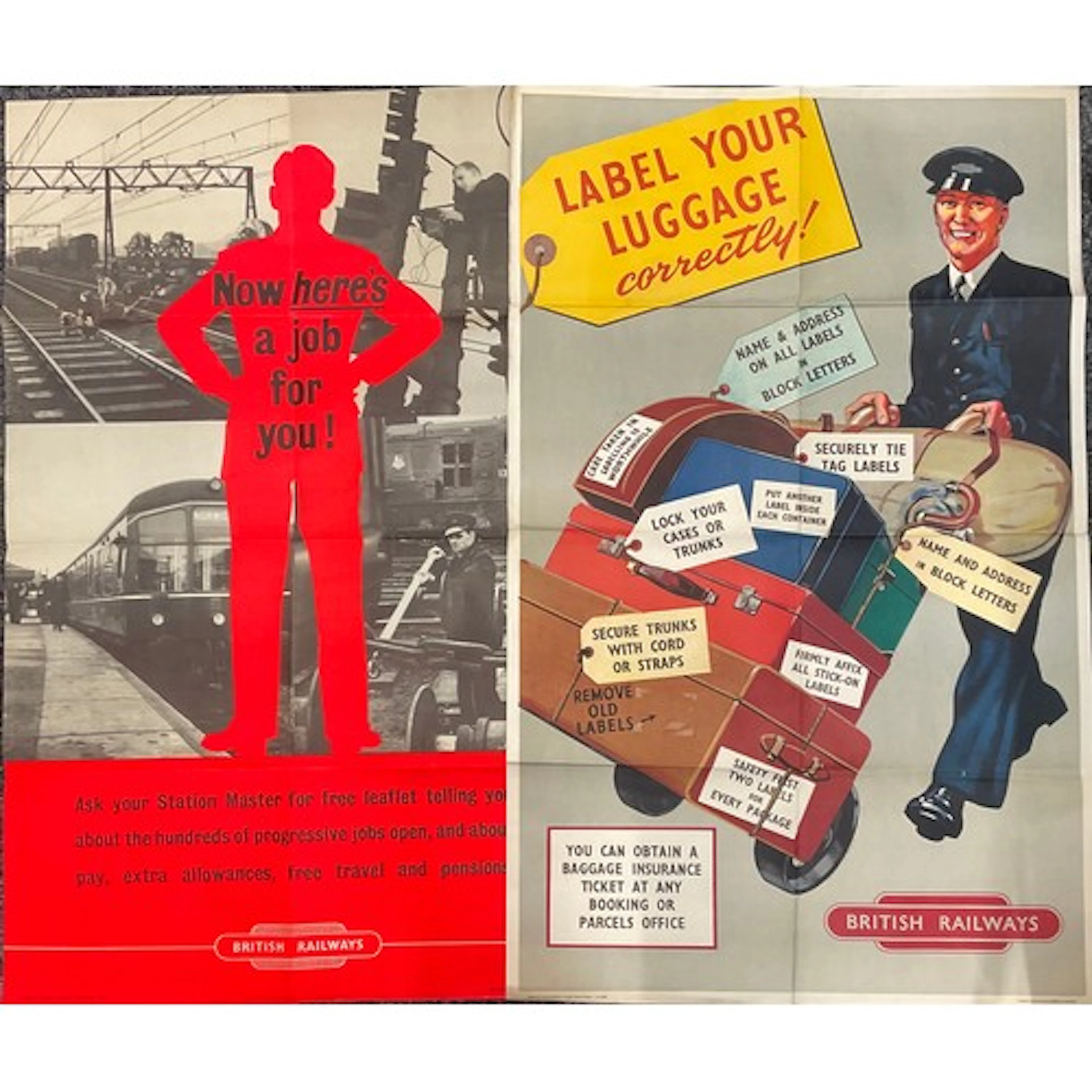 Railway Interest - a British Railways recruitment poster, No...