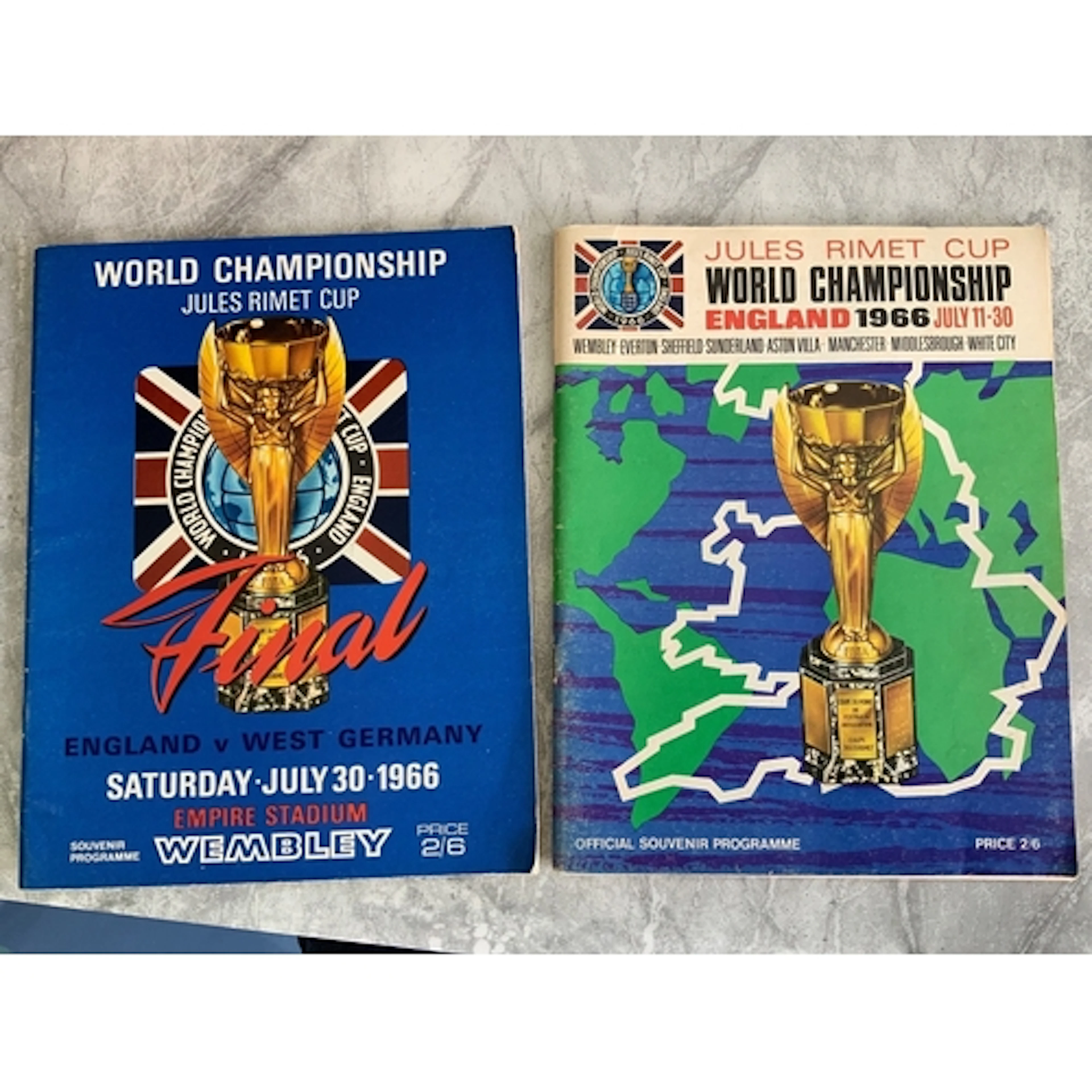 England International Home Football Programmes: Believed to ...