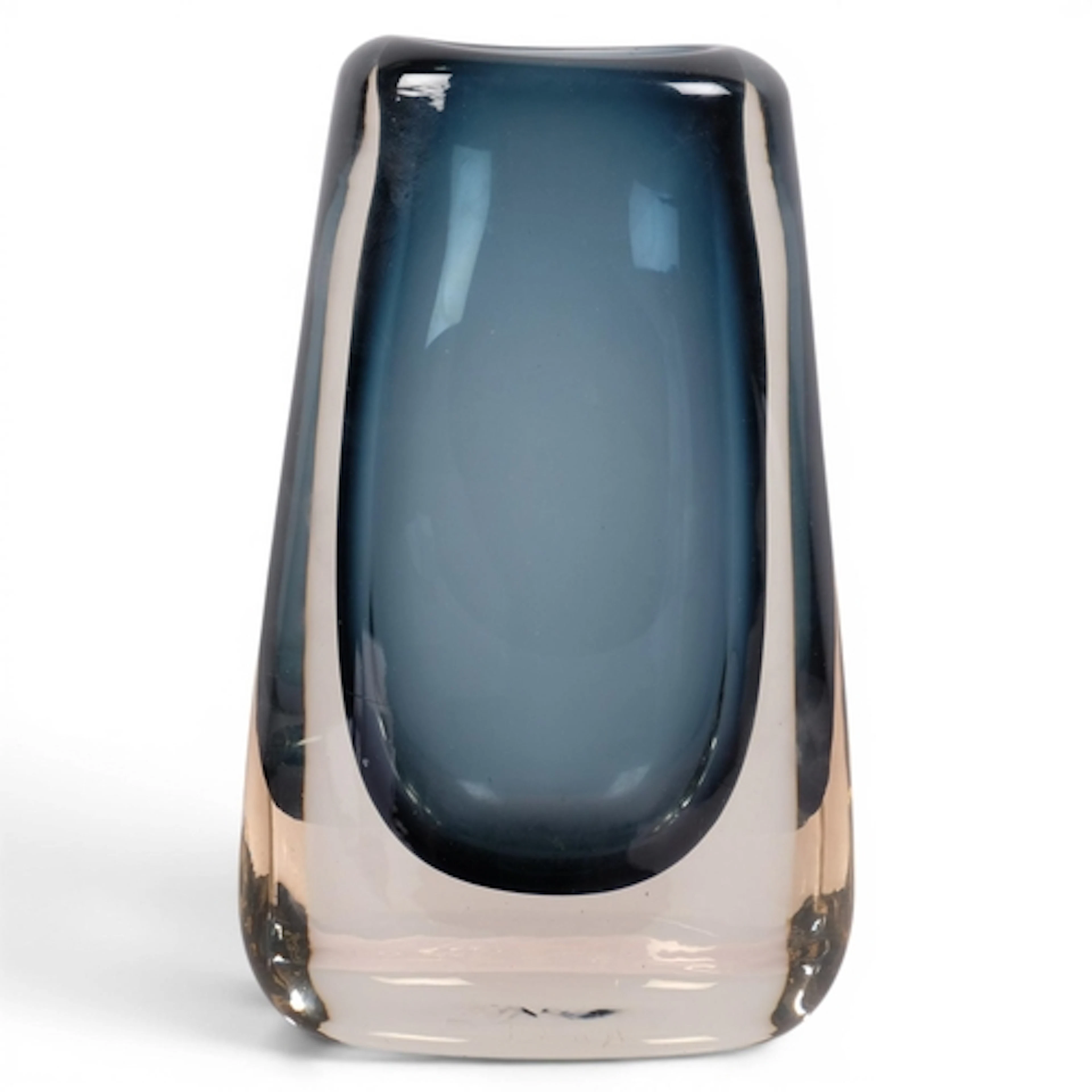 A mid-century sommerso vase in the manner of NILS LANDBERG f...