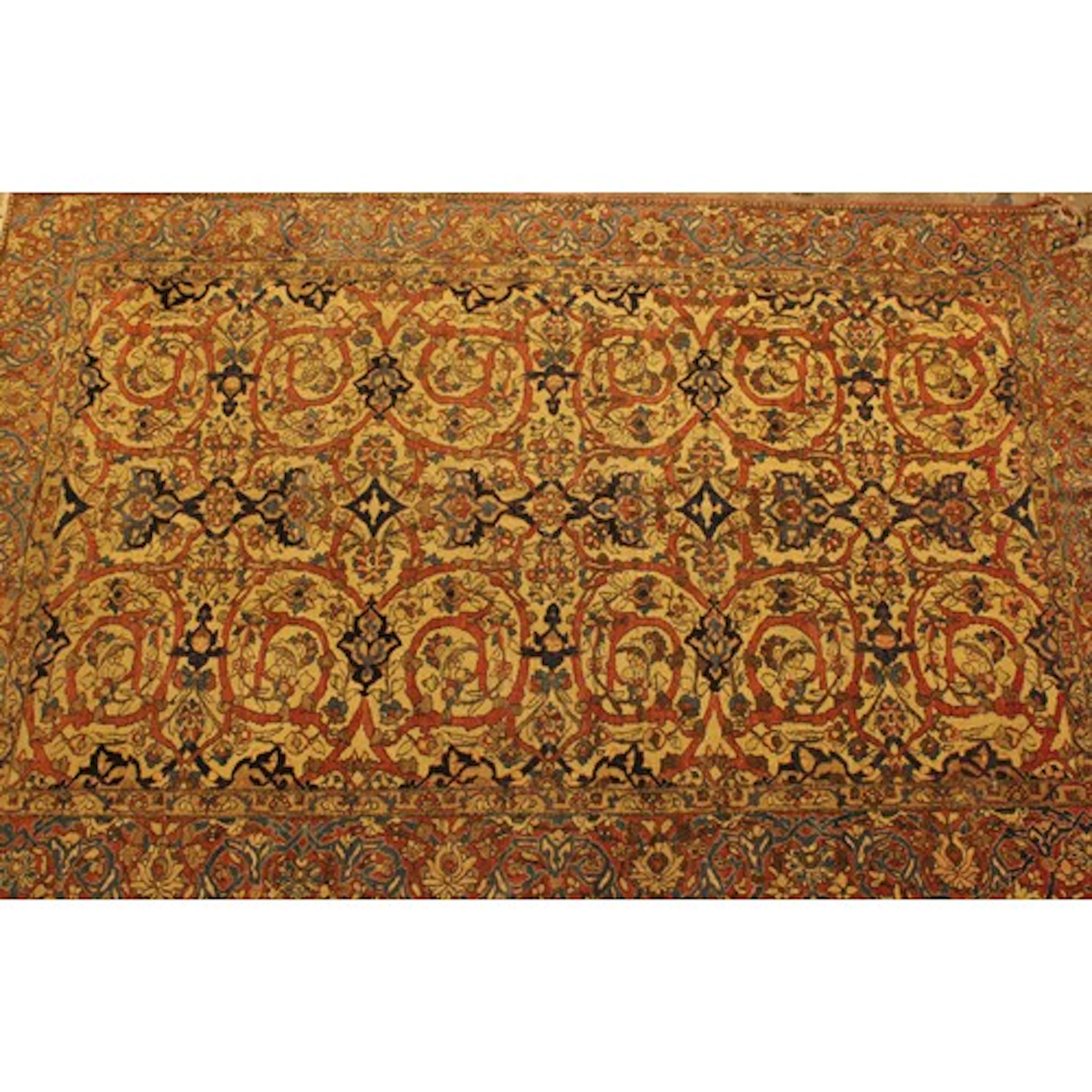 A Persian design Bidjar type wool rug or carpet, 201cm x 130...