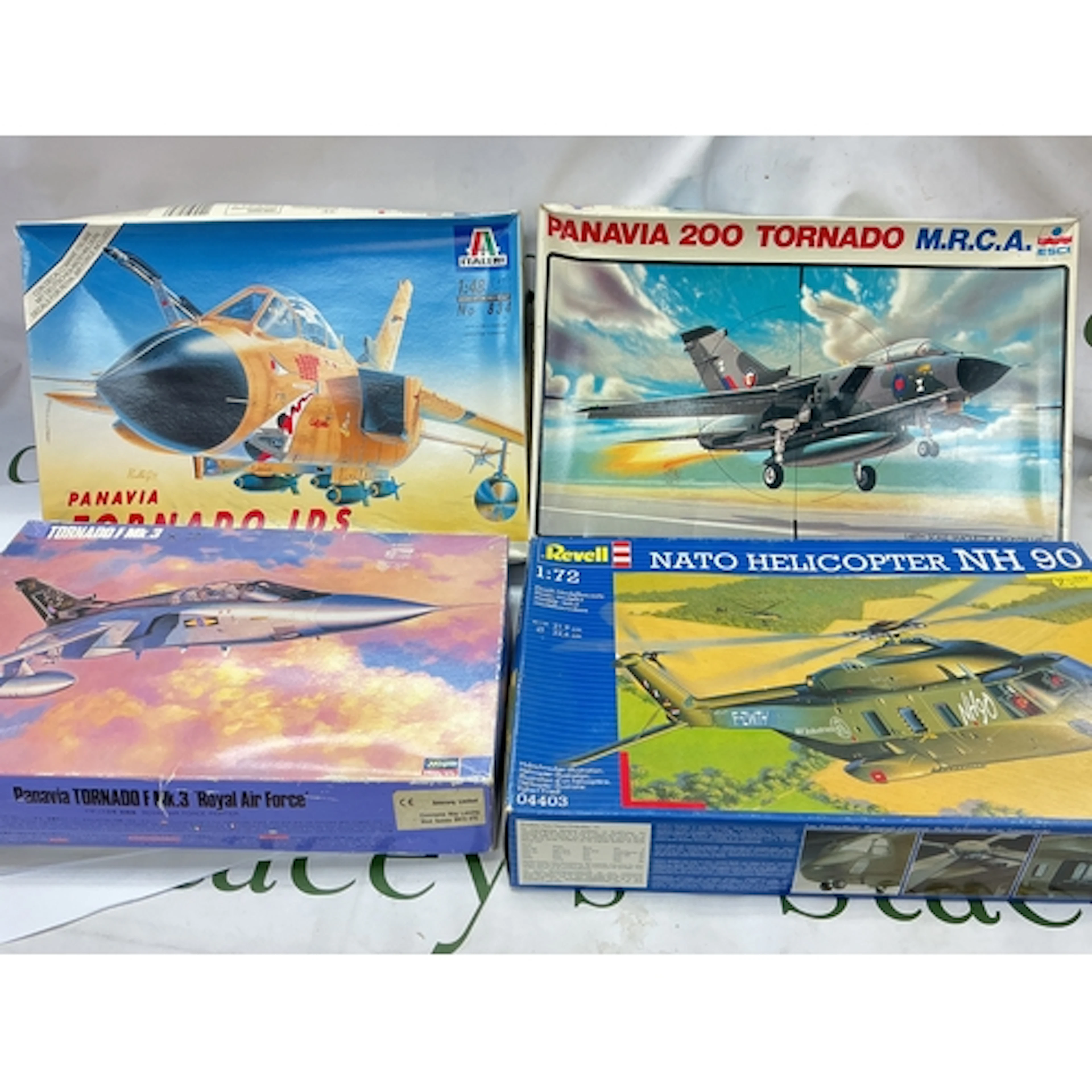 8 Boxed Plastic Model Kits, including Italeri, Ecsi, Revell,...
