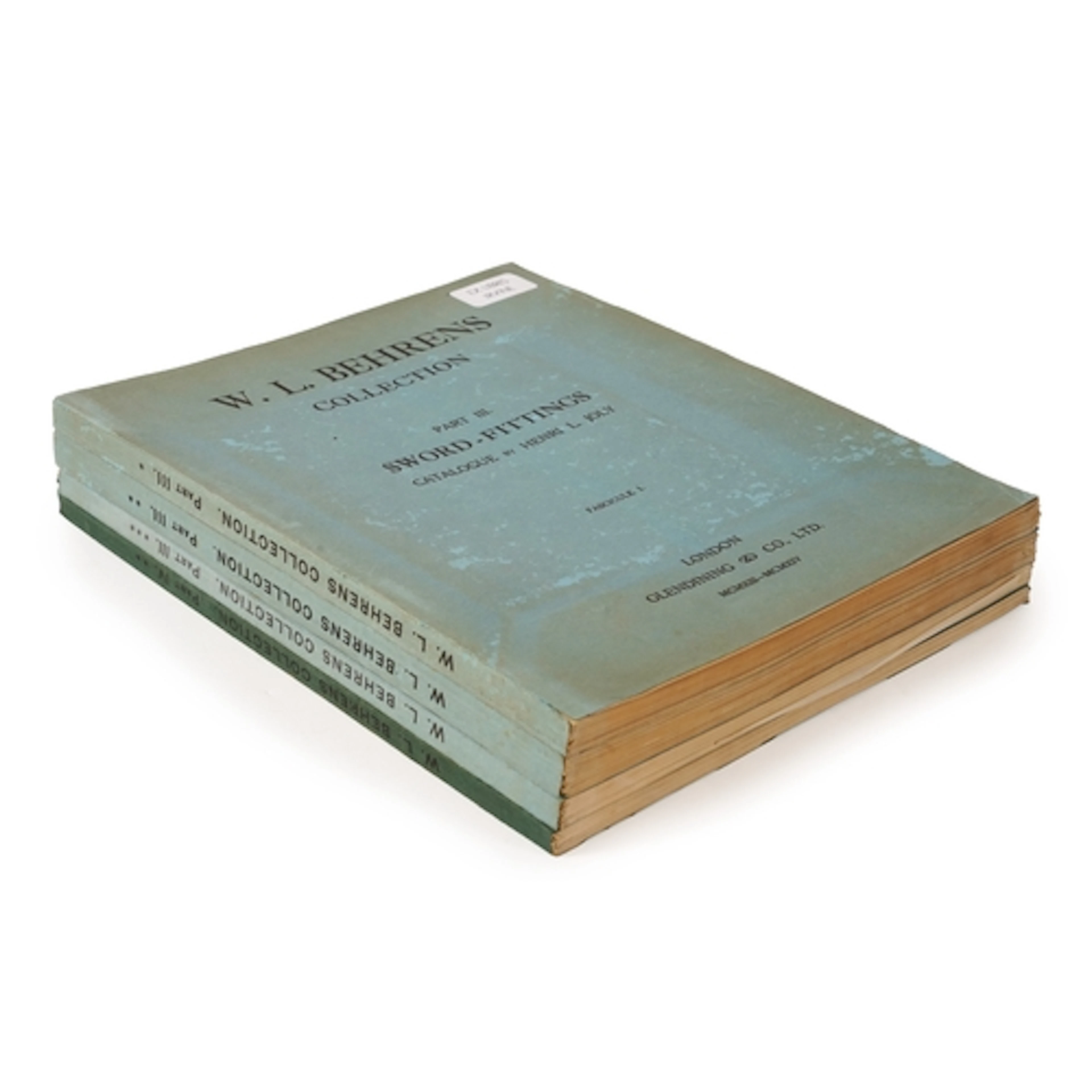 ° ° Henri L. Joly. 'W. L. Behrens Collection', four catalogu...