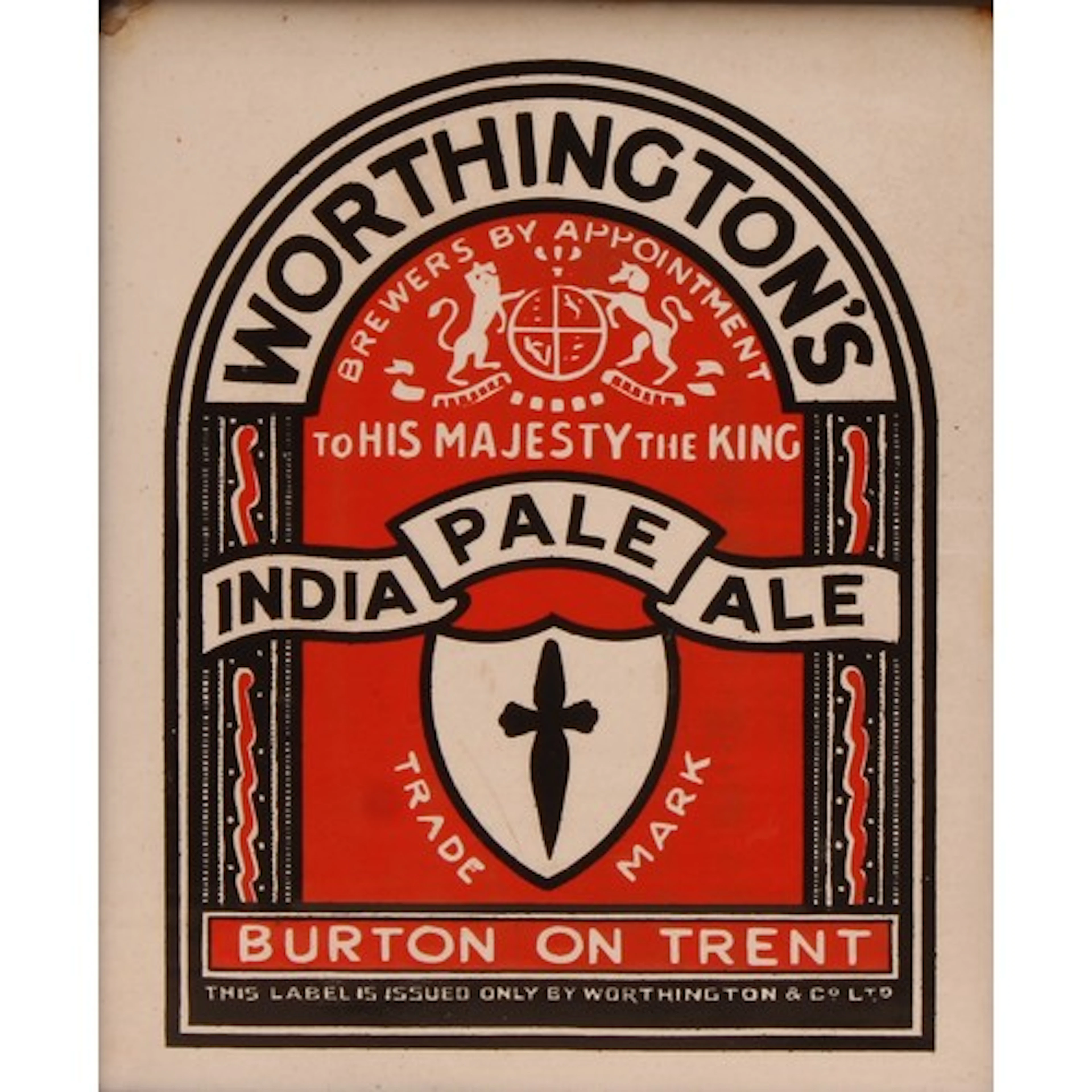 Advertising - Breweriana - a rectangular enamel sign, of sma...