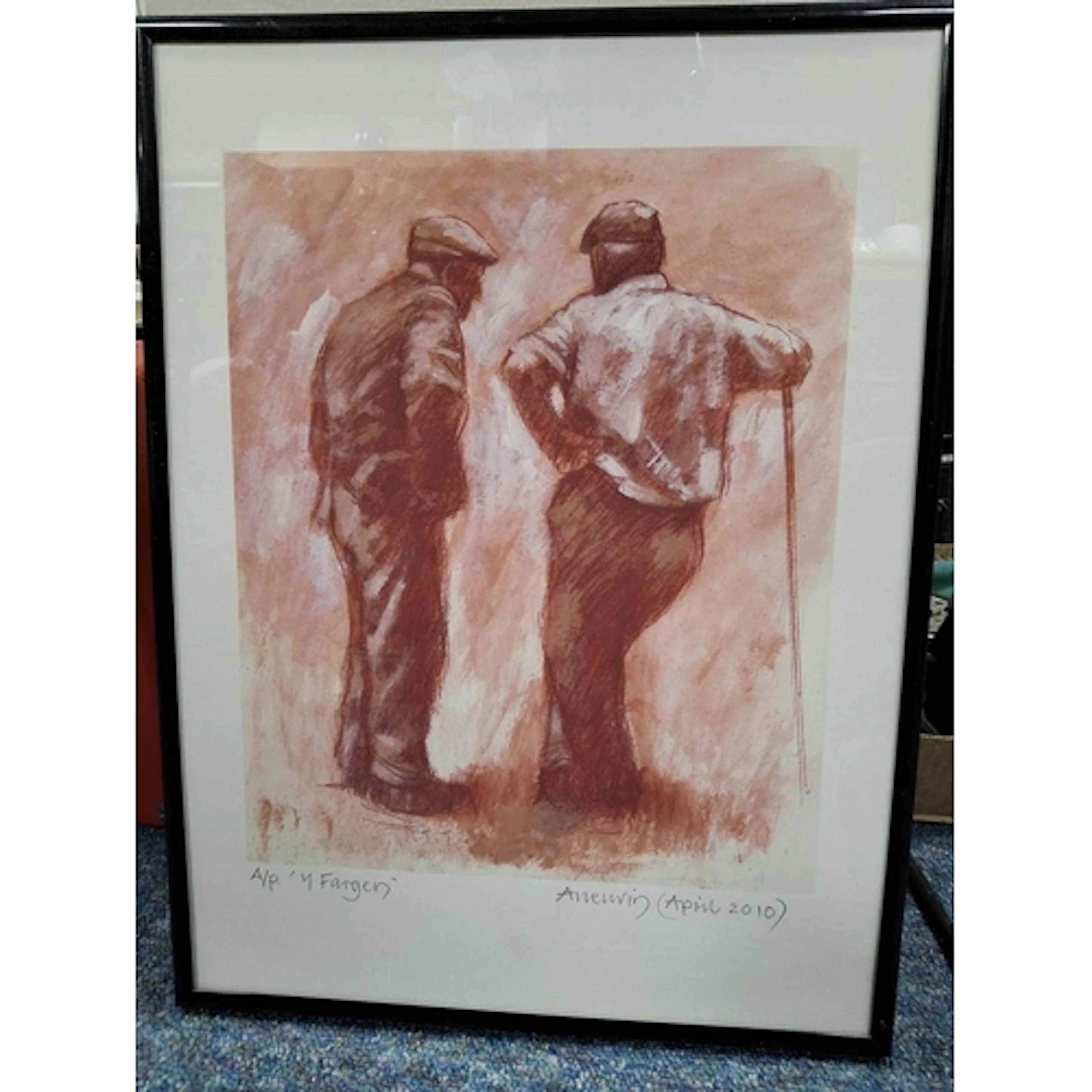 ANEURIN JONES WALES 1930-2017), 'Y FARGEN / THE DEAL', an ar...