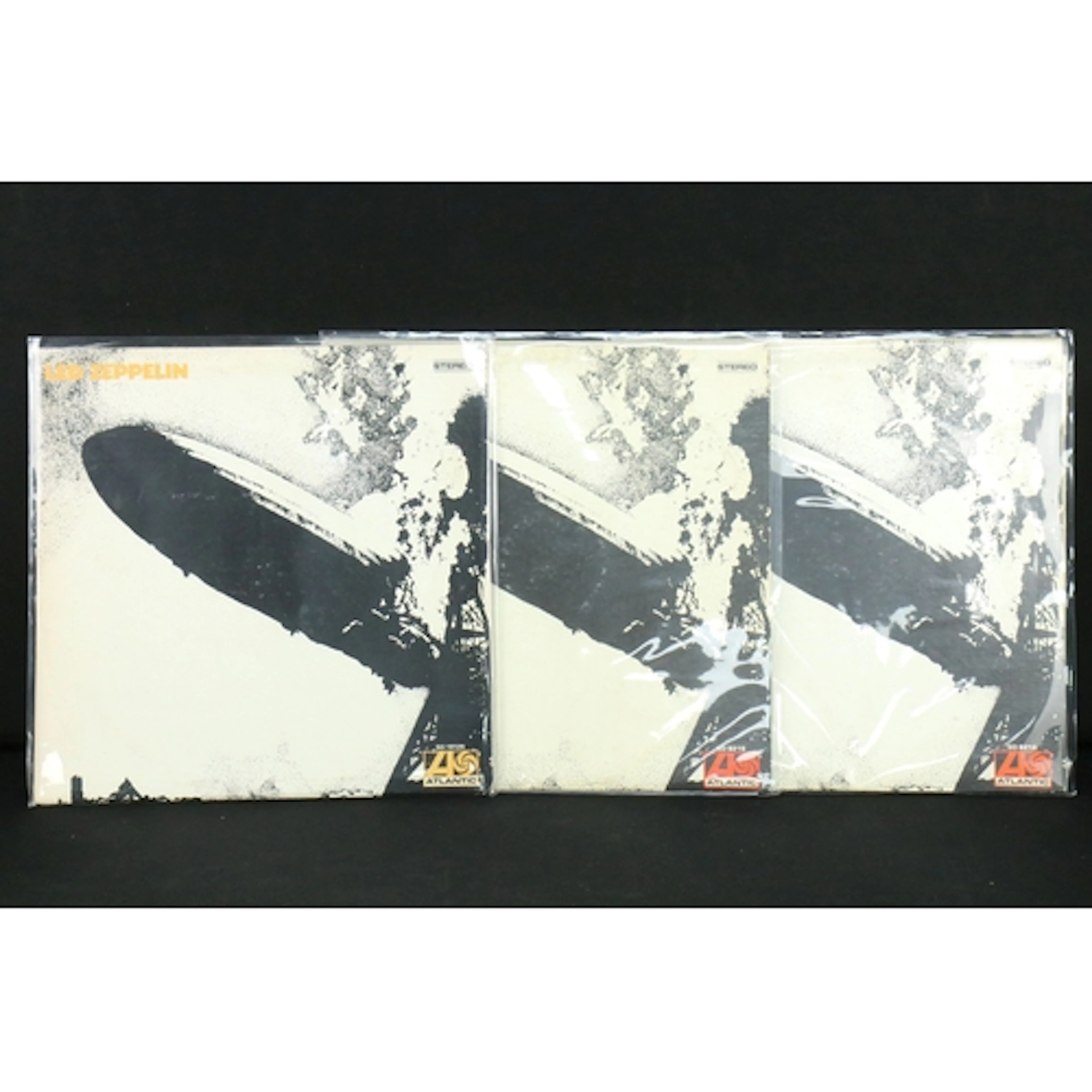 Vinyl - 3 US pressing copies of Led Zeppelin self titled (va...