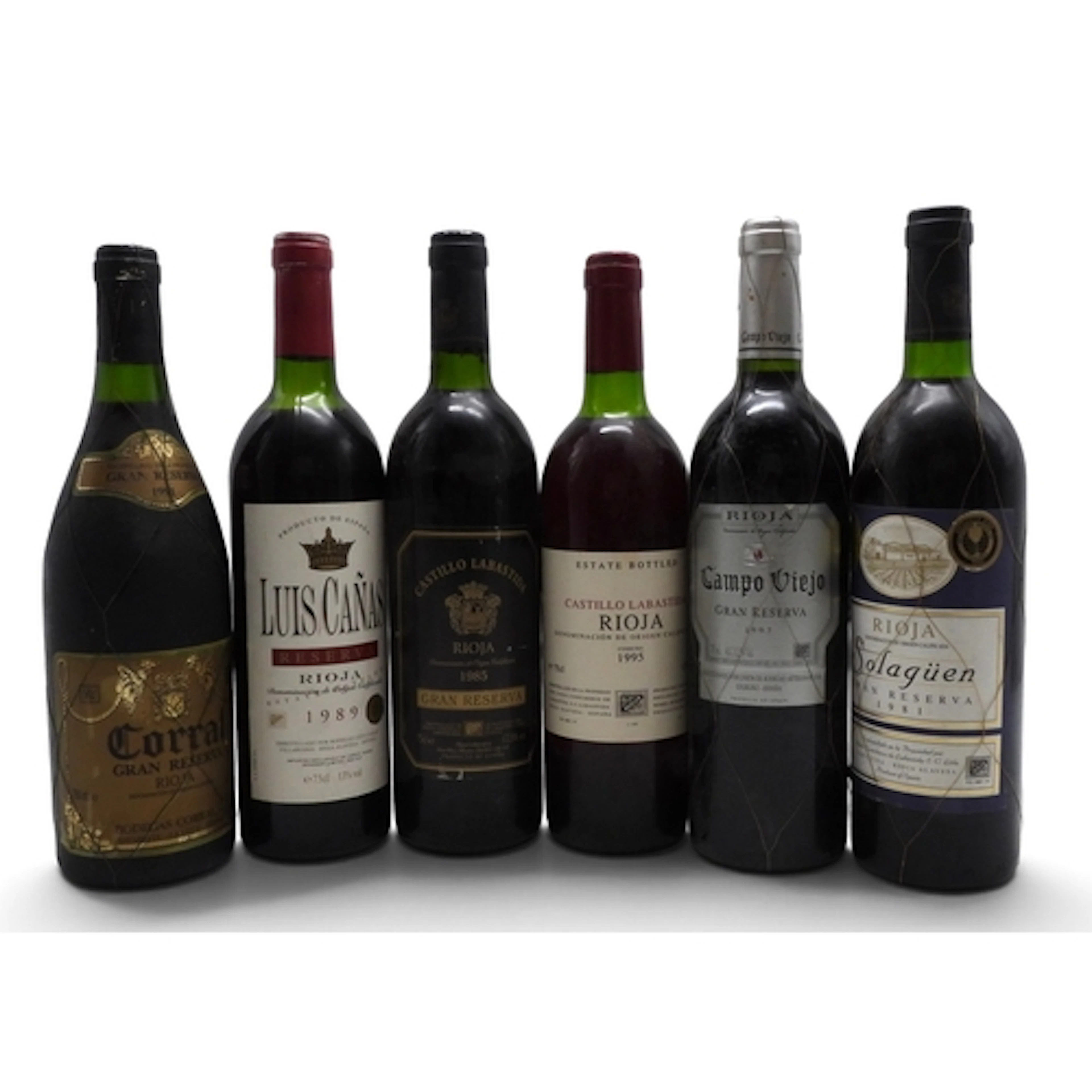 RIOJA - Seven bottles of Rioja DO red wine to include 1995 C...