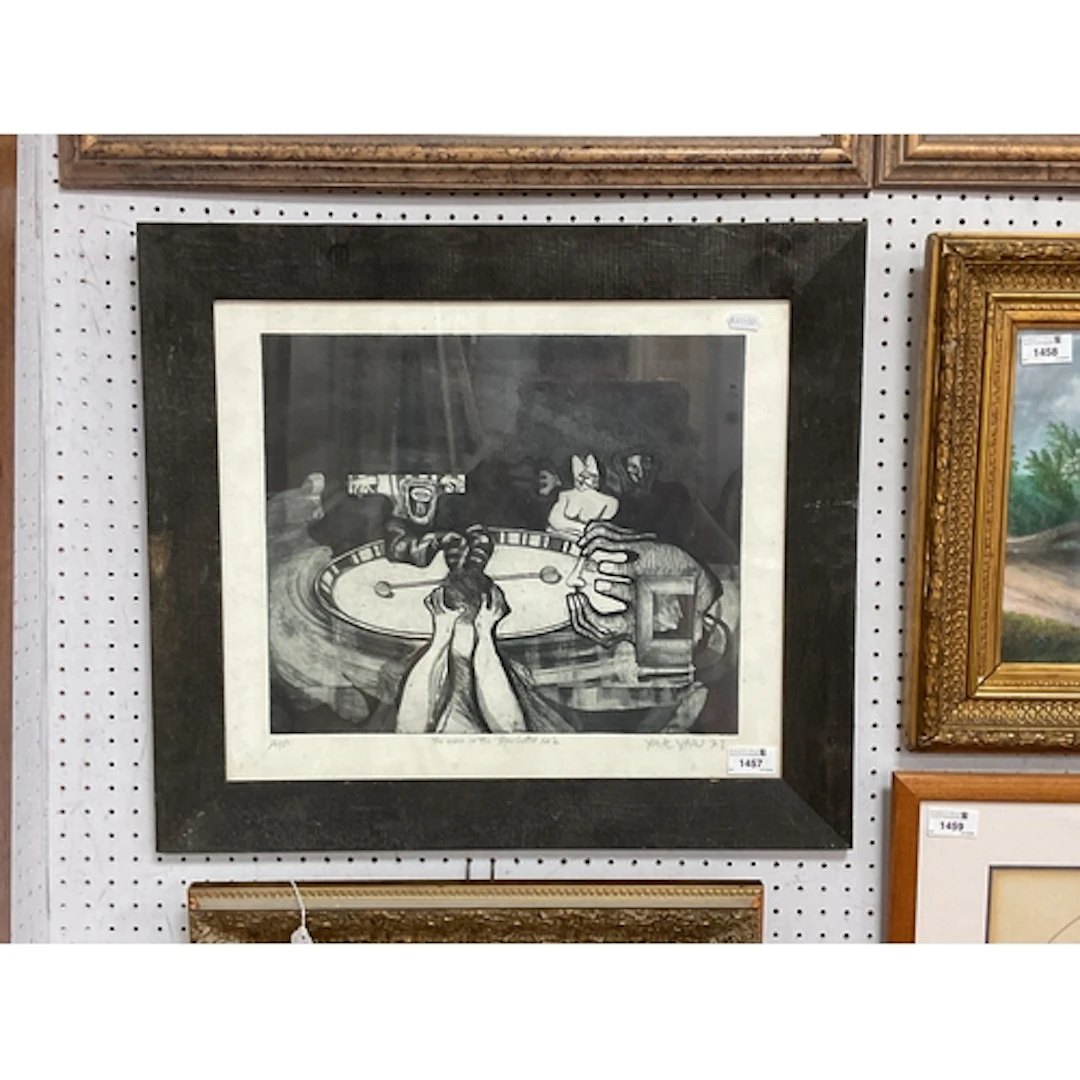 Yasu Yabu?, 'The Man in The Roulette No. 2', artists proof p...