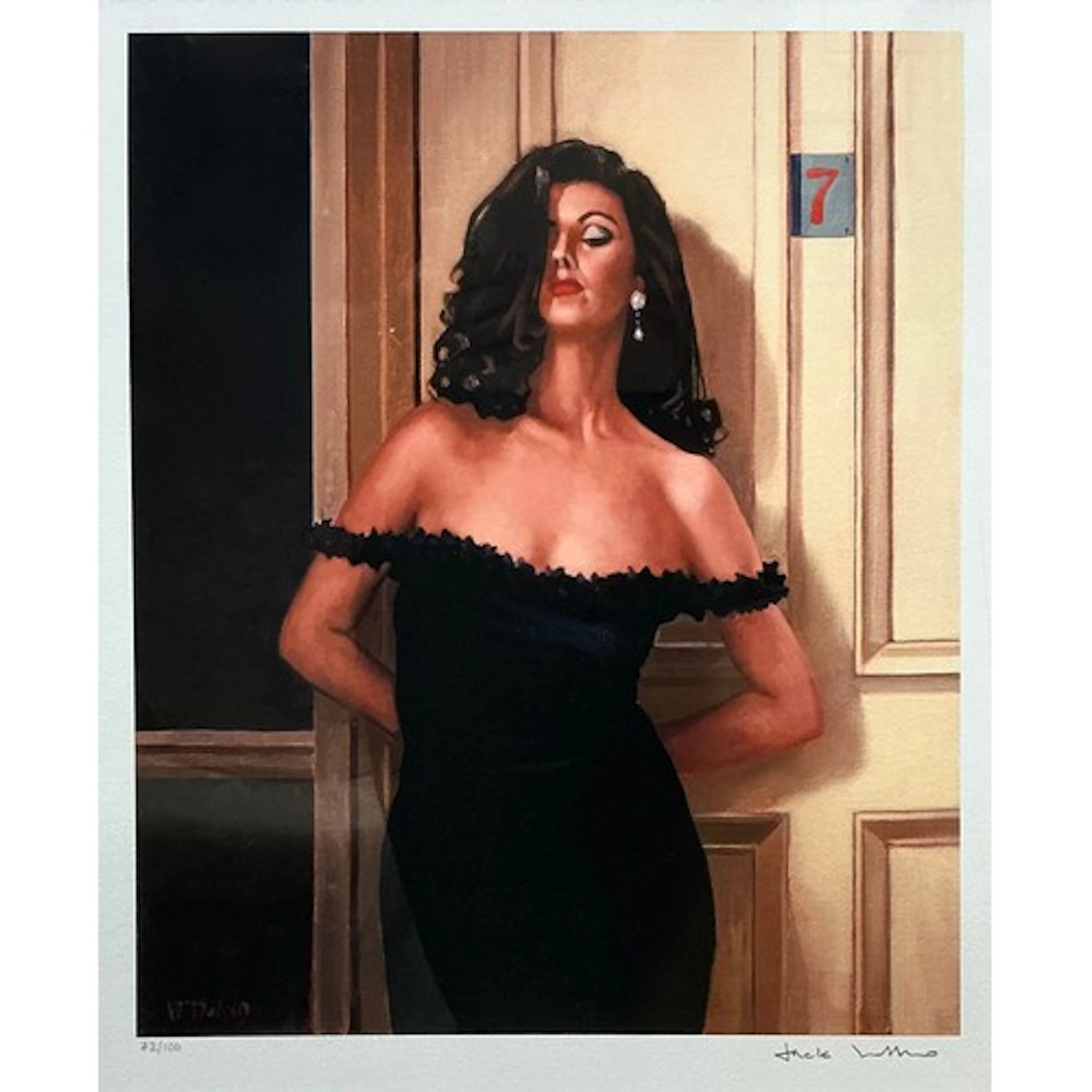 Jack Vettriano (1951-2025) Seven Heaven signed, limited ed...