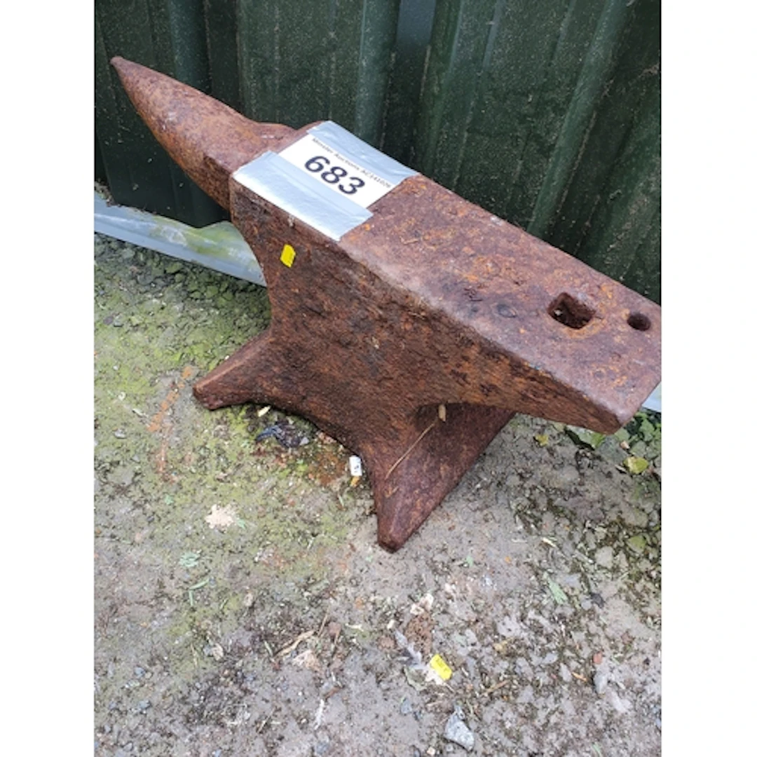 A cast iron Anvil