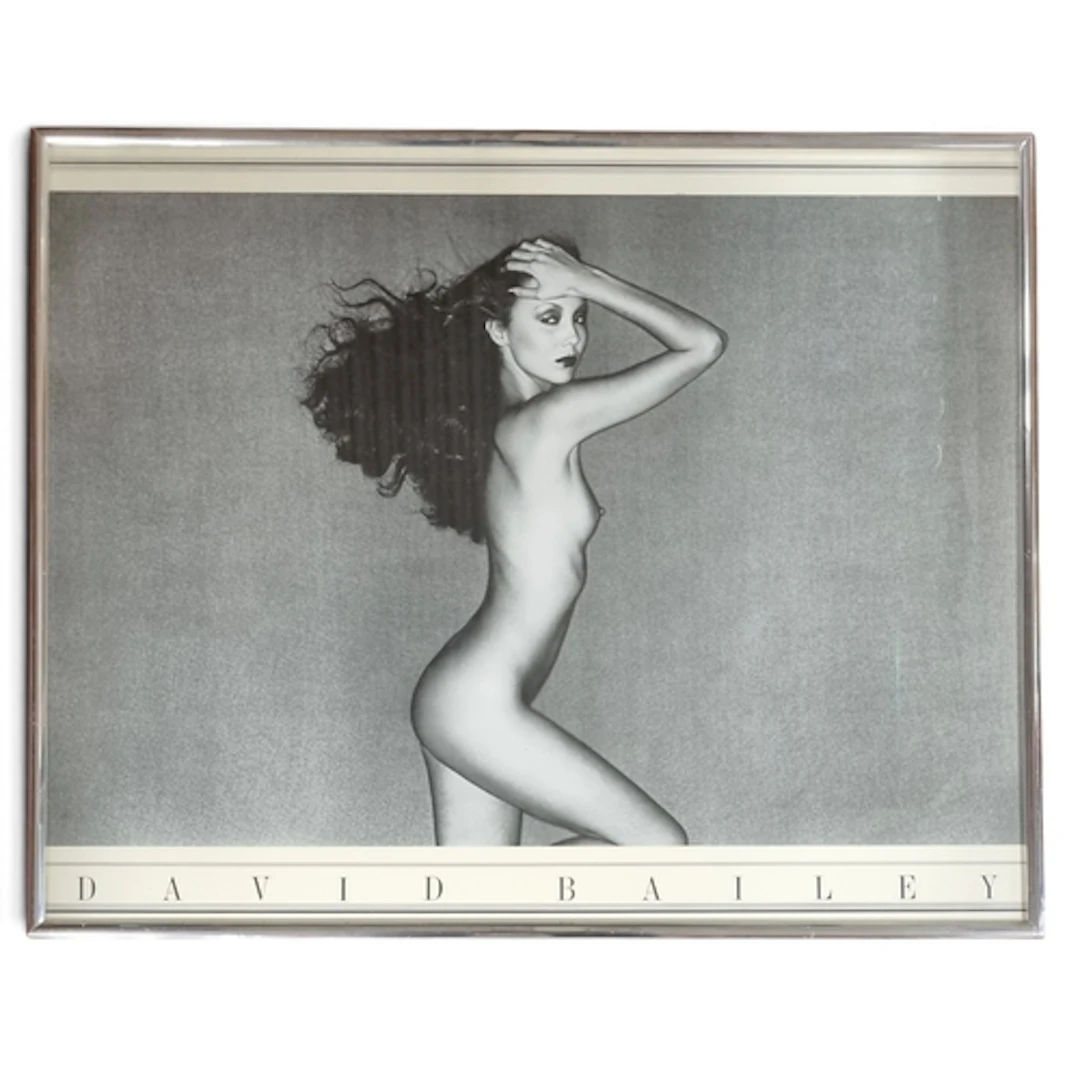 An original photographic Print of Marie Helvin by David Bail...