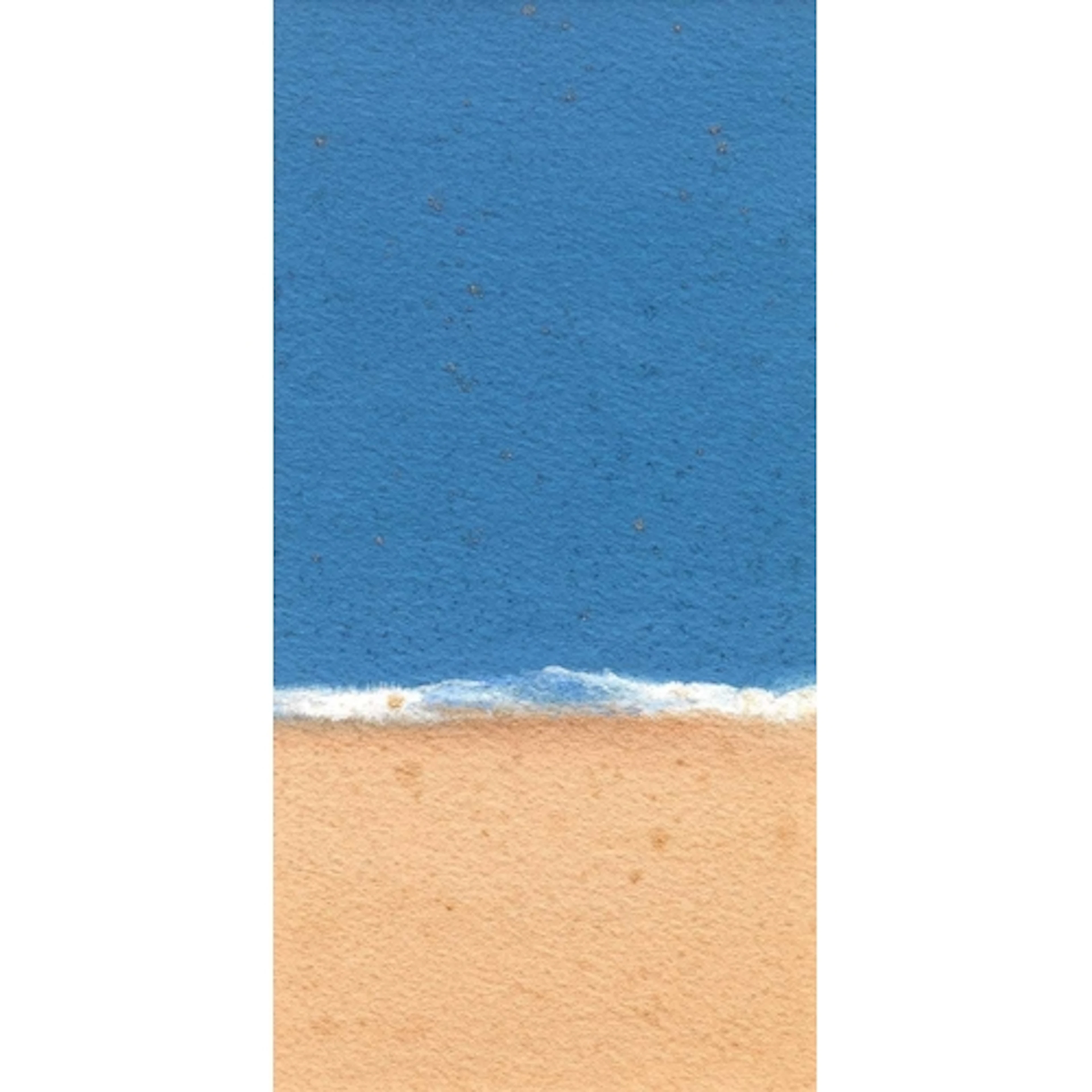 § John MILLER (1931-2002) Beach Gouache, stamp signed, inscr...