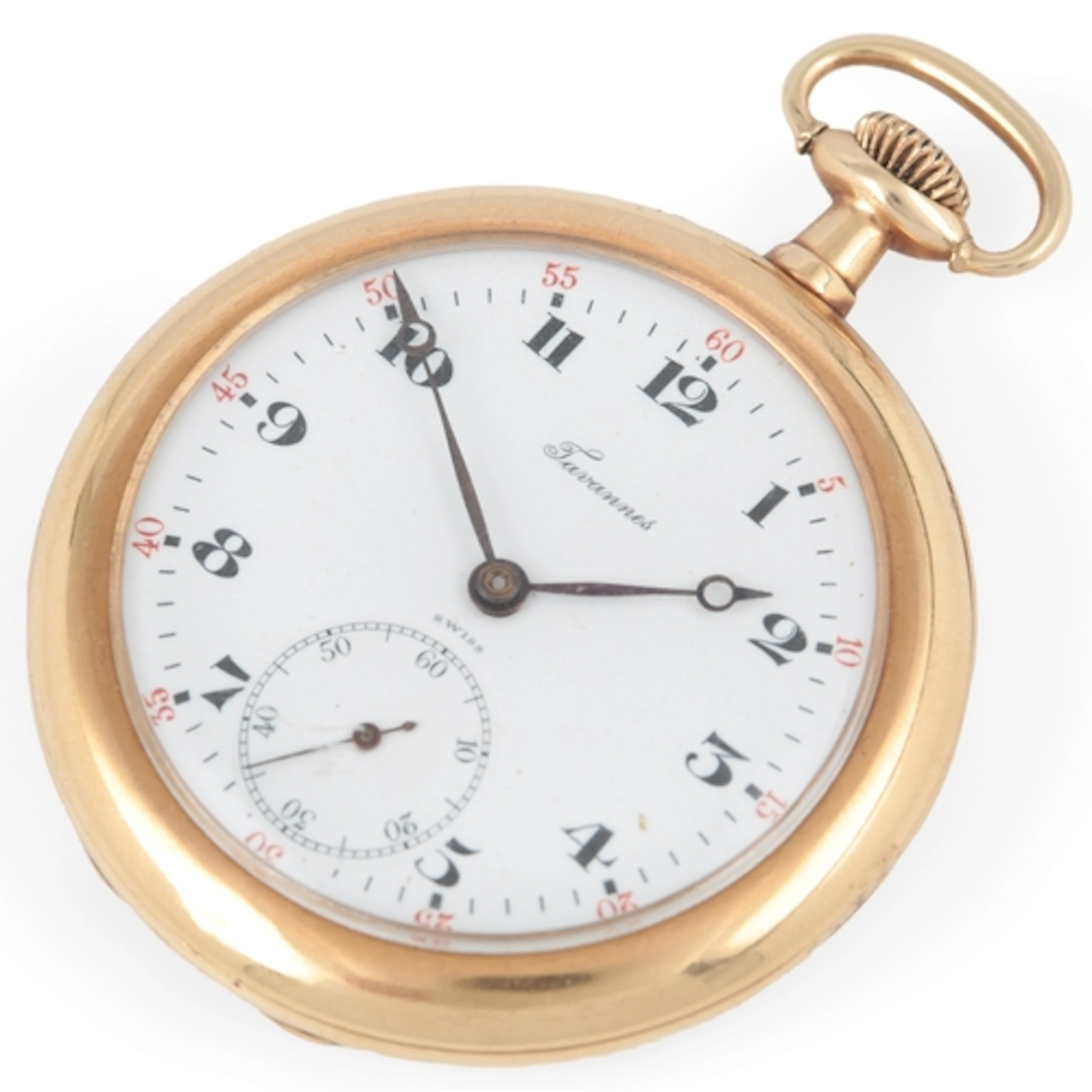 A late 19th/early 20th century Swiss 14k Tavannes Watch Comp...