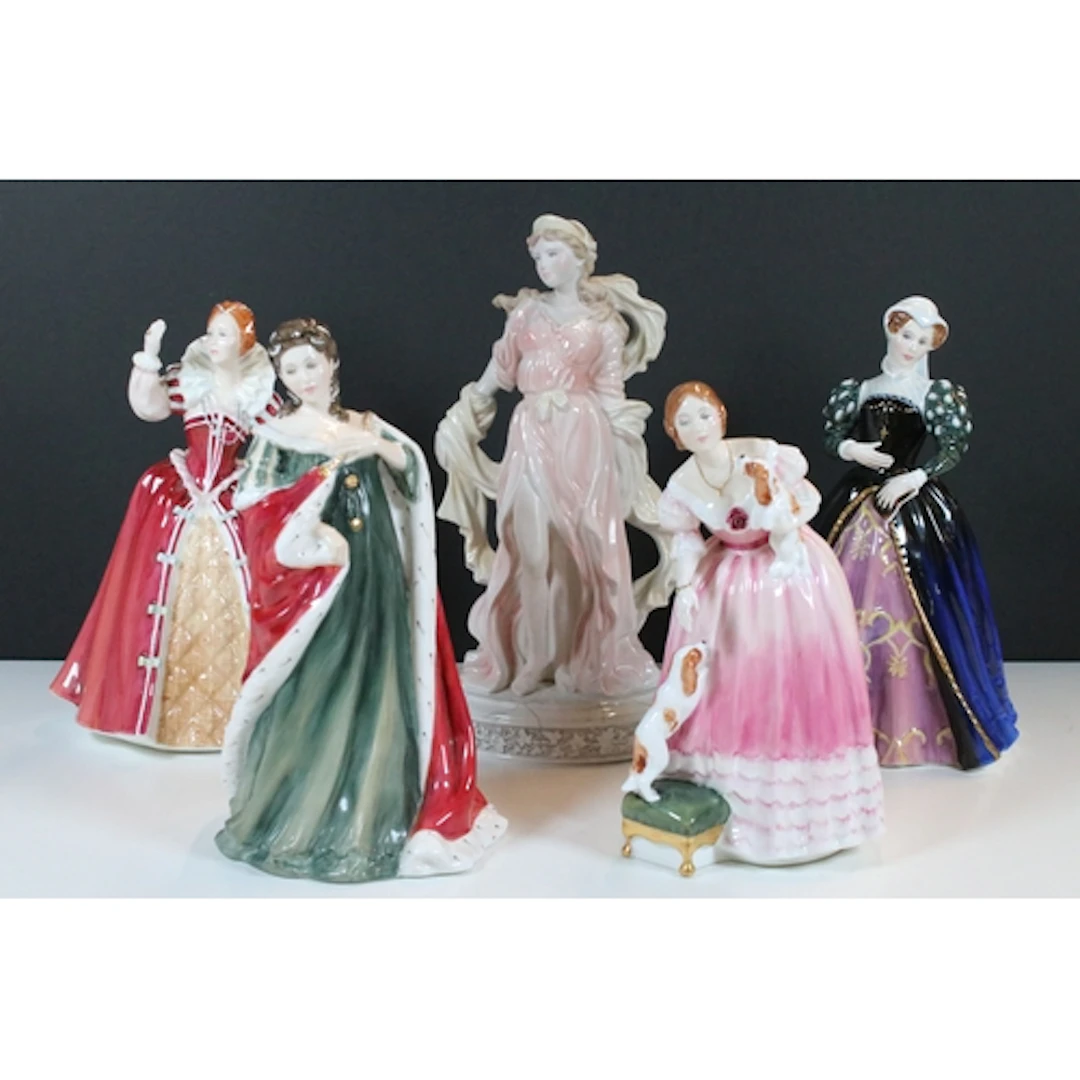 Group of four limited edition Royal Doulton figures, to comp...