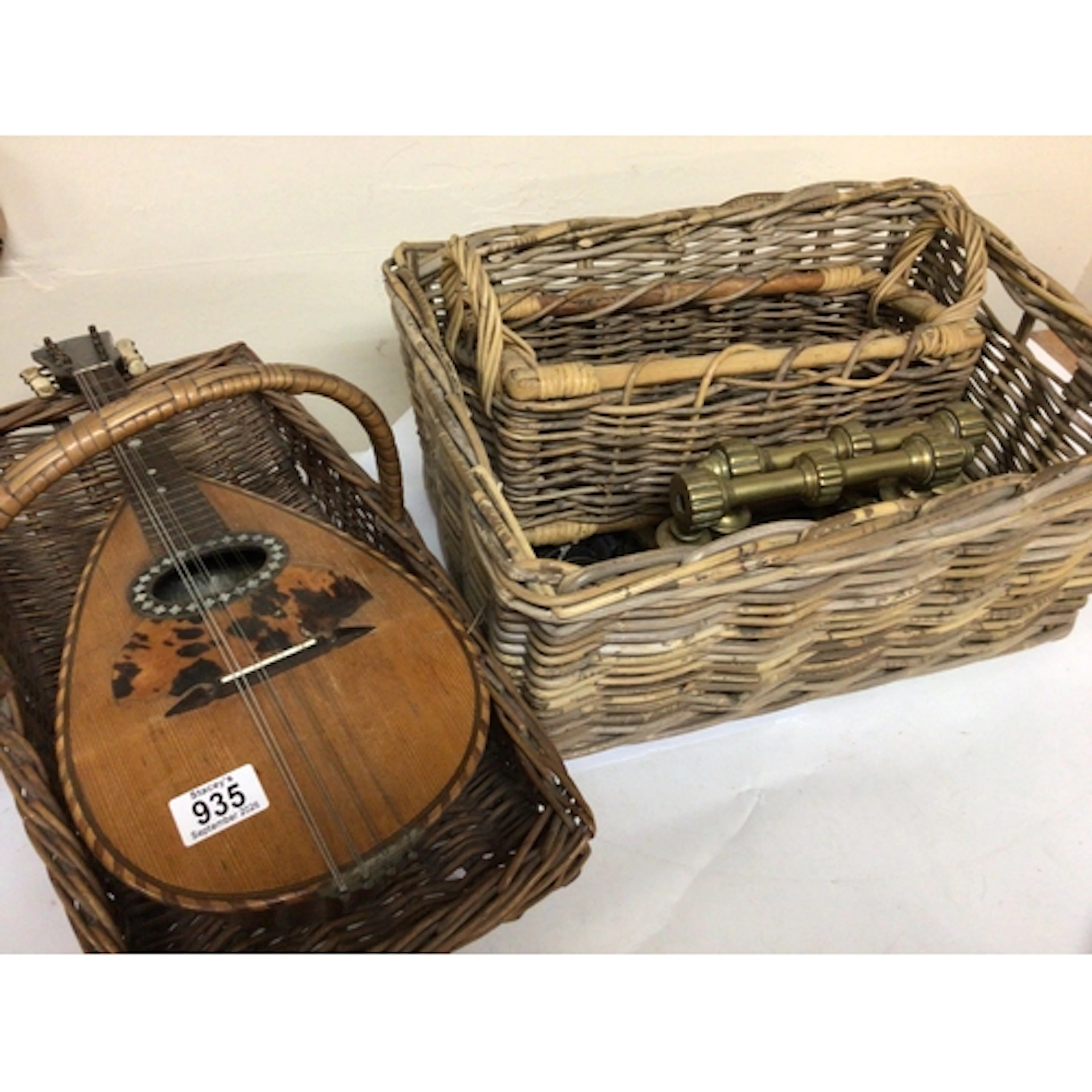 A Vintage Maltese Mandolin made by Carabott brothers a...